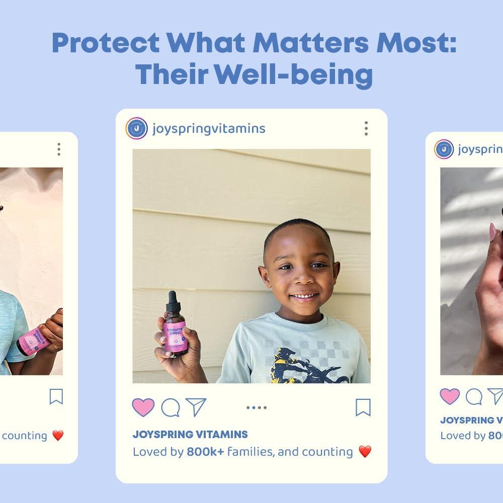 Gotas Inmunes JoySpring 30 ml - Suplemento Inmunológico Niños y Adultos