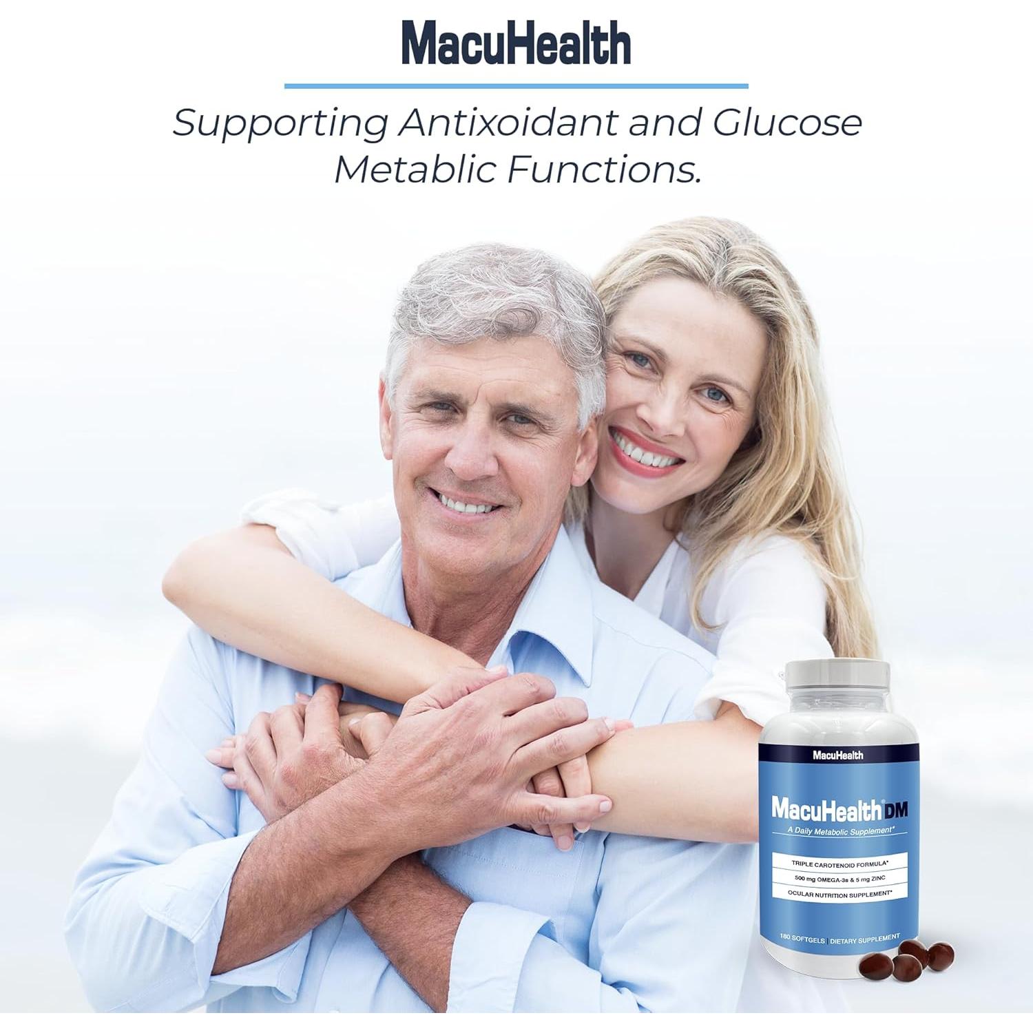 Suplemento Nutricional MacuHealth Omega-3 y Carotenoides 180 Softgels