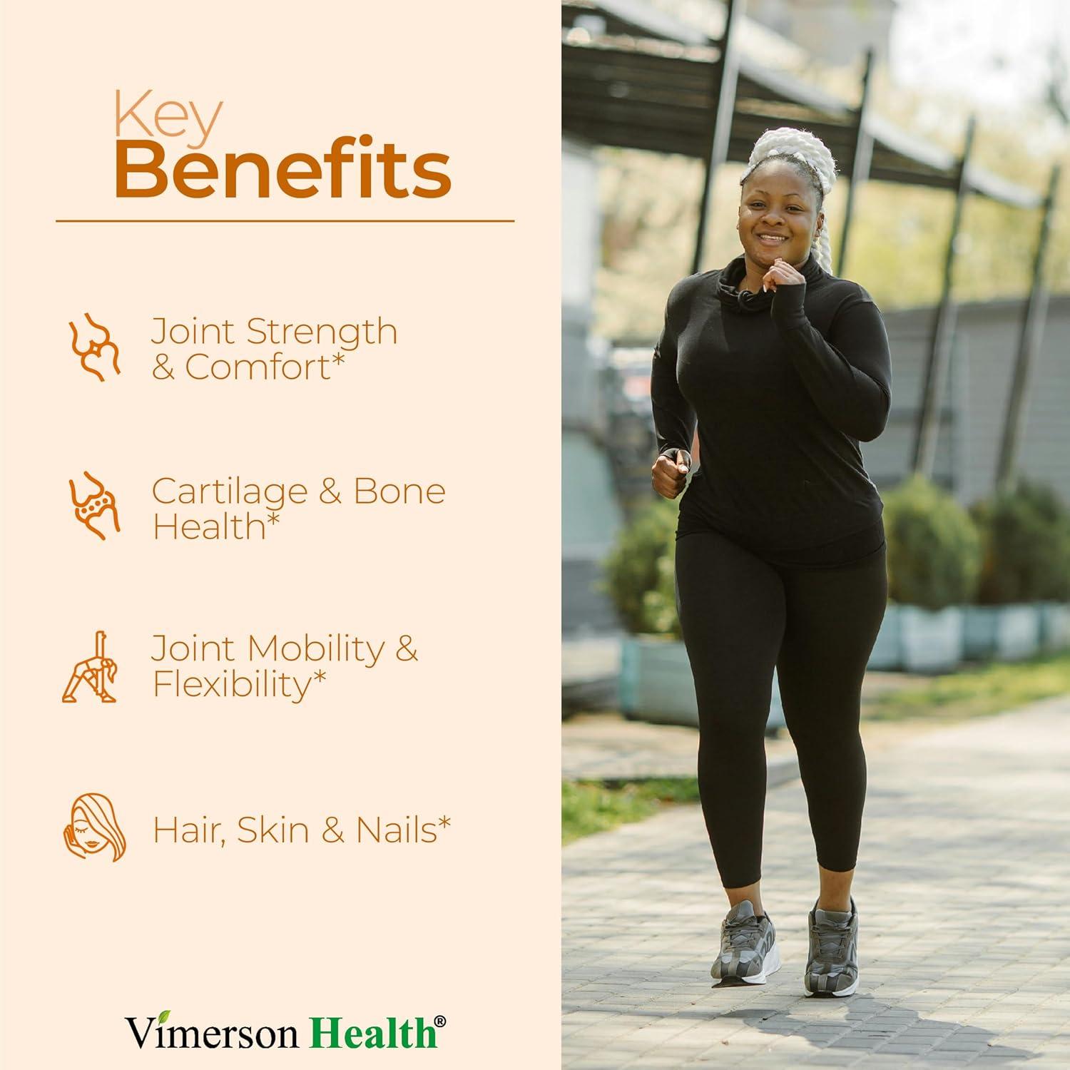 Suplemento Articular Vimerson Health 120 Cápsulas Glucosamina