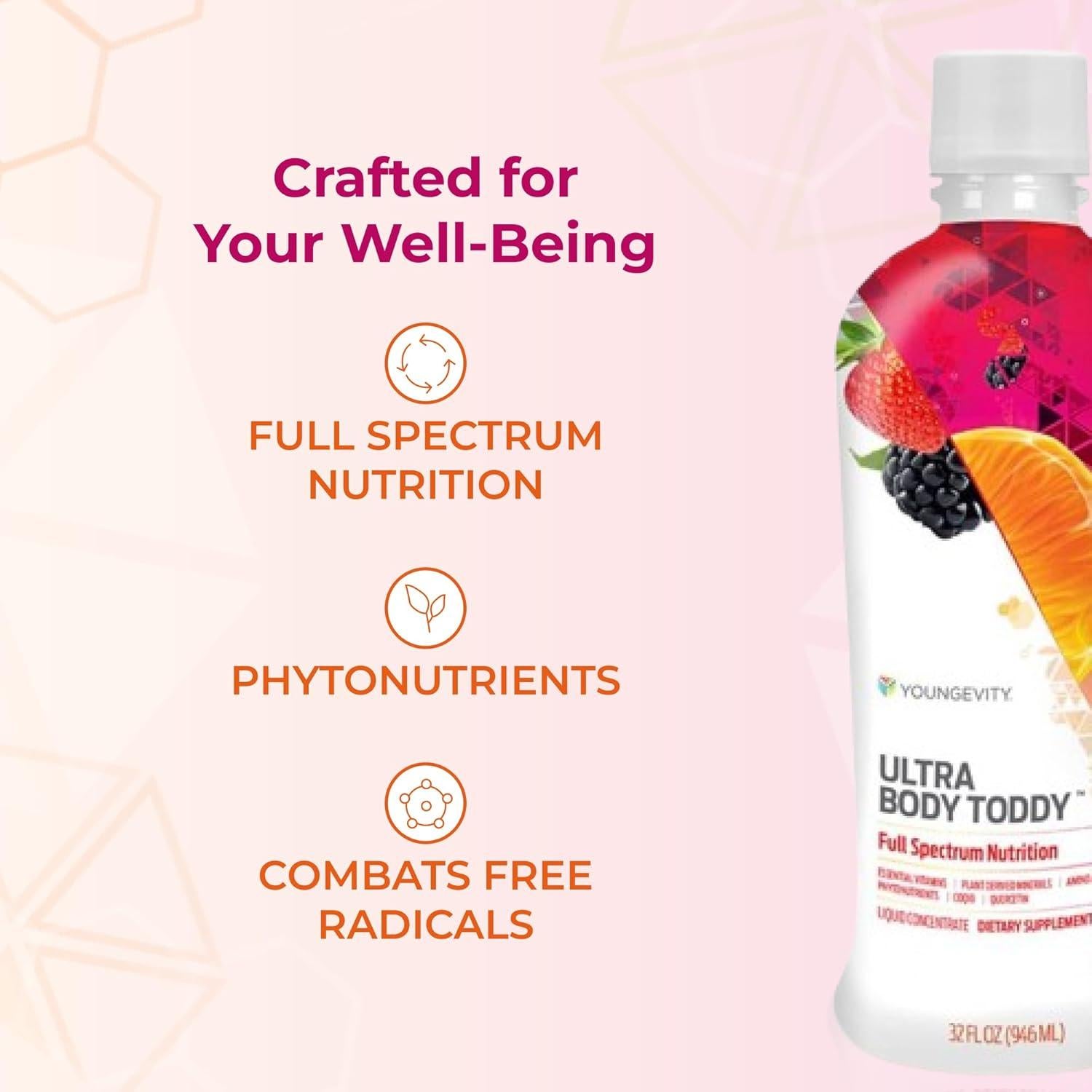 Youngevity Ultra Body Toddy - Suplemento Multivitamínico 2L