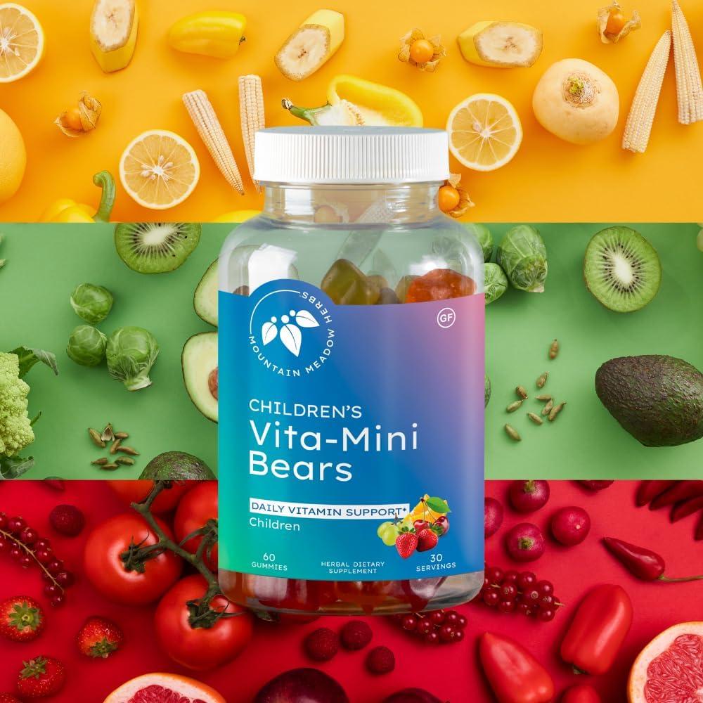 Gominolas Multivitamínicas Vita-Mini Mountain Meadow 60 unidades