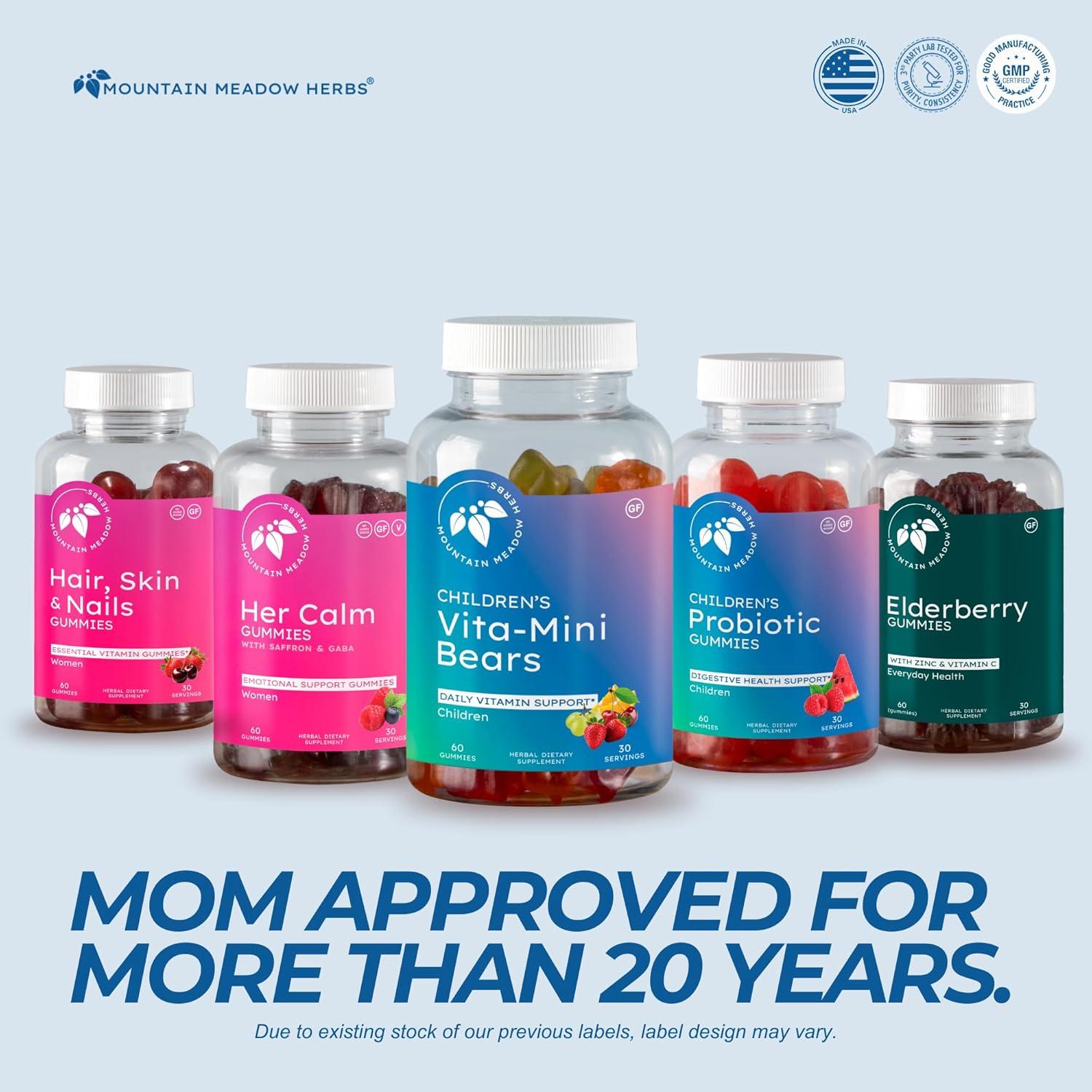 Gominolas Multivitamínicas Vita-Mini Mountain Meadow 60 unidades