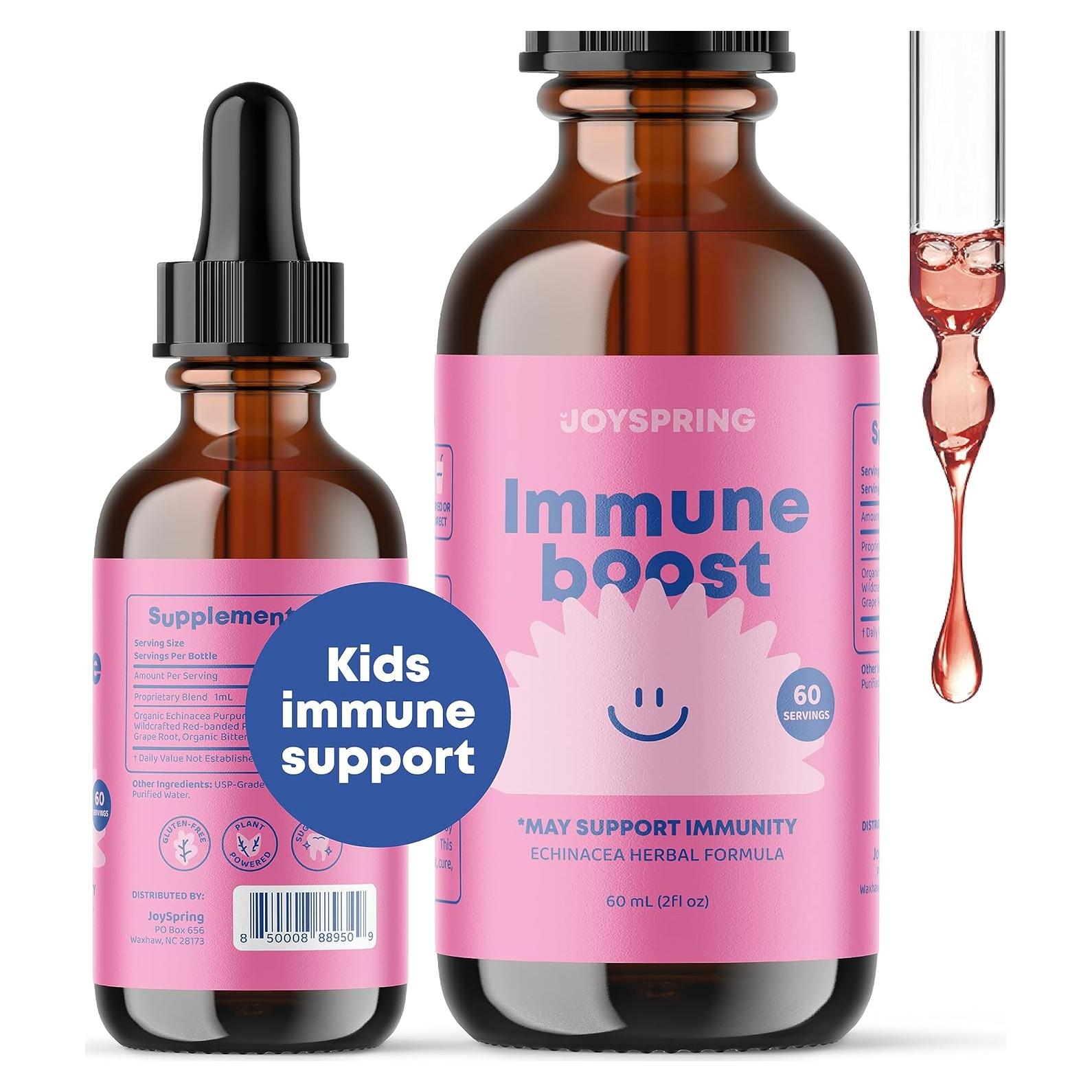 Gotas Inmunes JoySpring 59 ml - Suplemento Inmunológico Niños