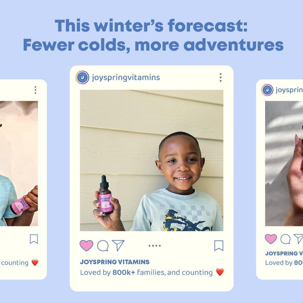 Gotas Inmunes JoySpring 59 ml - Suplemento Inmunológico Niños