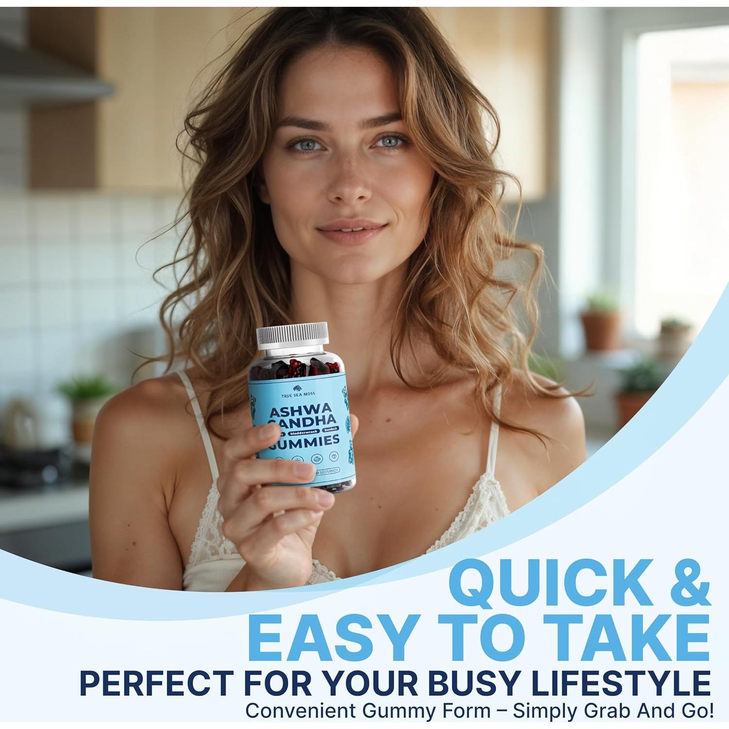 Gomitas de Musgo Marino Veganas TRUE SEA MOSS 60 Unidades