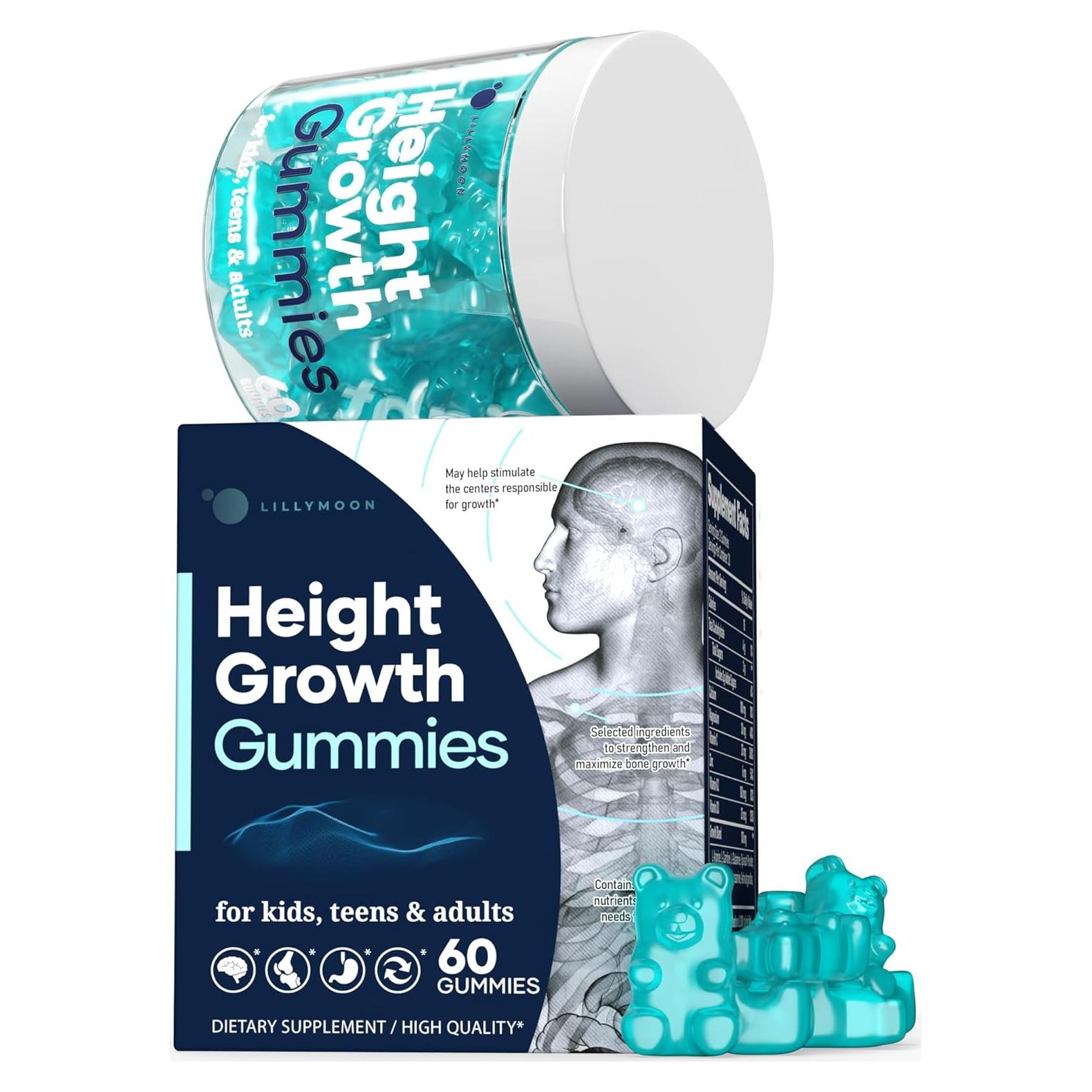 Gomitas de Crecimiento de Altura Lilymoon - Suplemento Natural