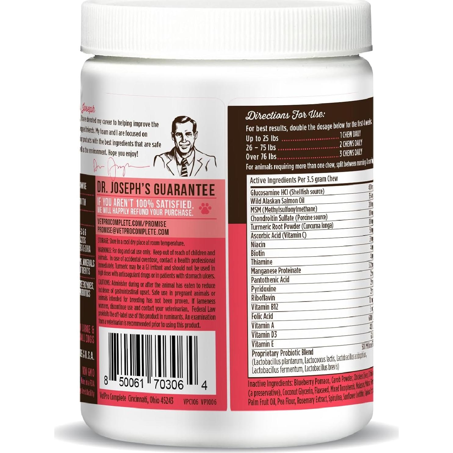 Suplemento Multivitamínico para Perros VetPro 120 Masticables