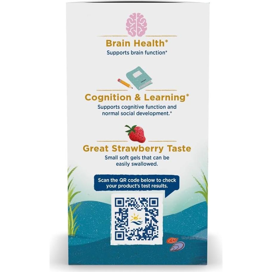 Omega 3 Ultimate 2X Adolescente Fresa - 60 Mini Gelatinas 1120 mg