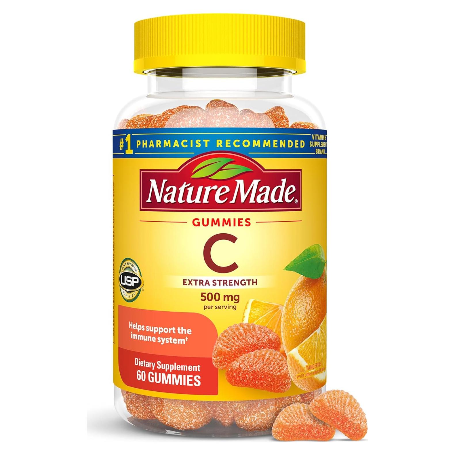 Gominolas de Vitamina C 500 mg Nature Made 60 Unidades