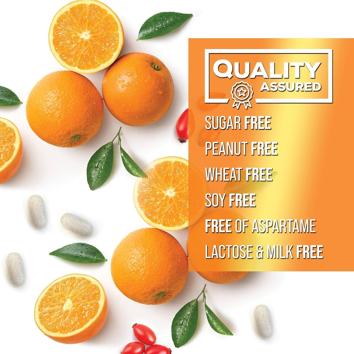 Suplemento de Vitamina C 1000mg Nature's Peak 120 Tabletas Masticables