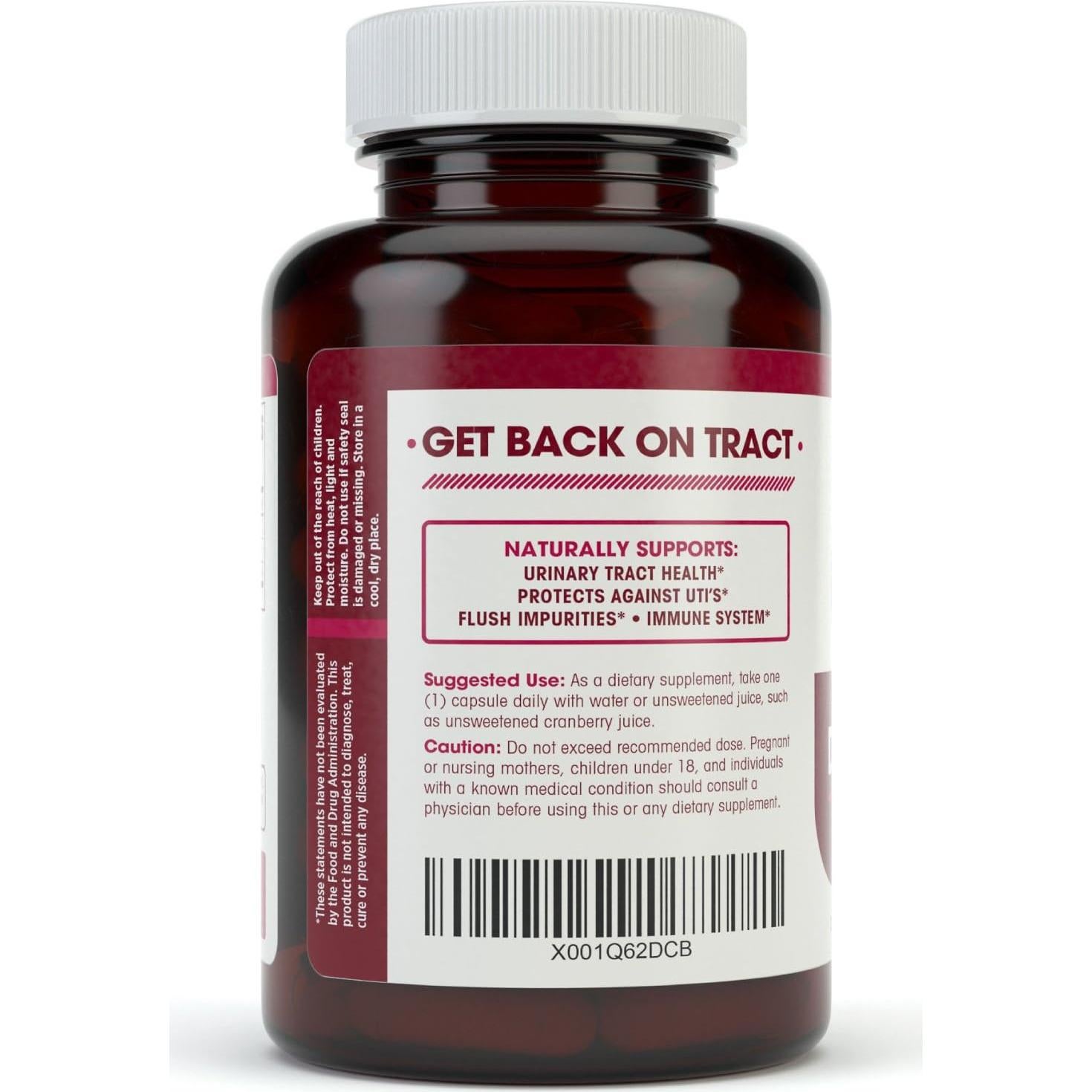 D-Mannose Natures Wellness 600mg + 200mg Arándano + Vitamina C