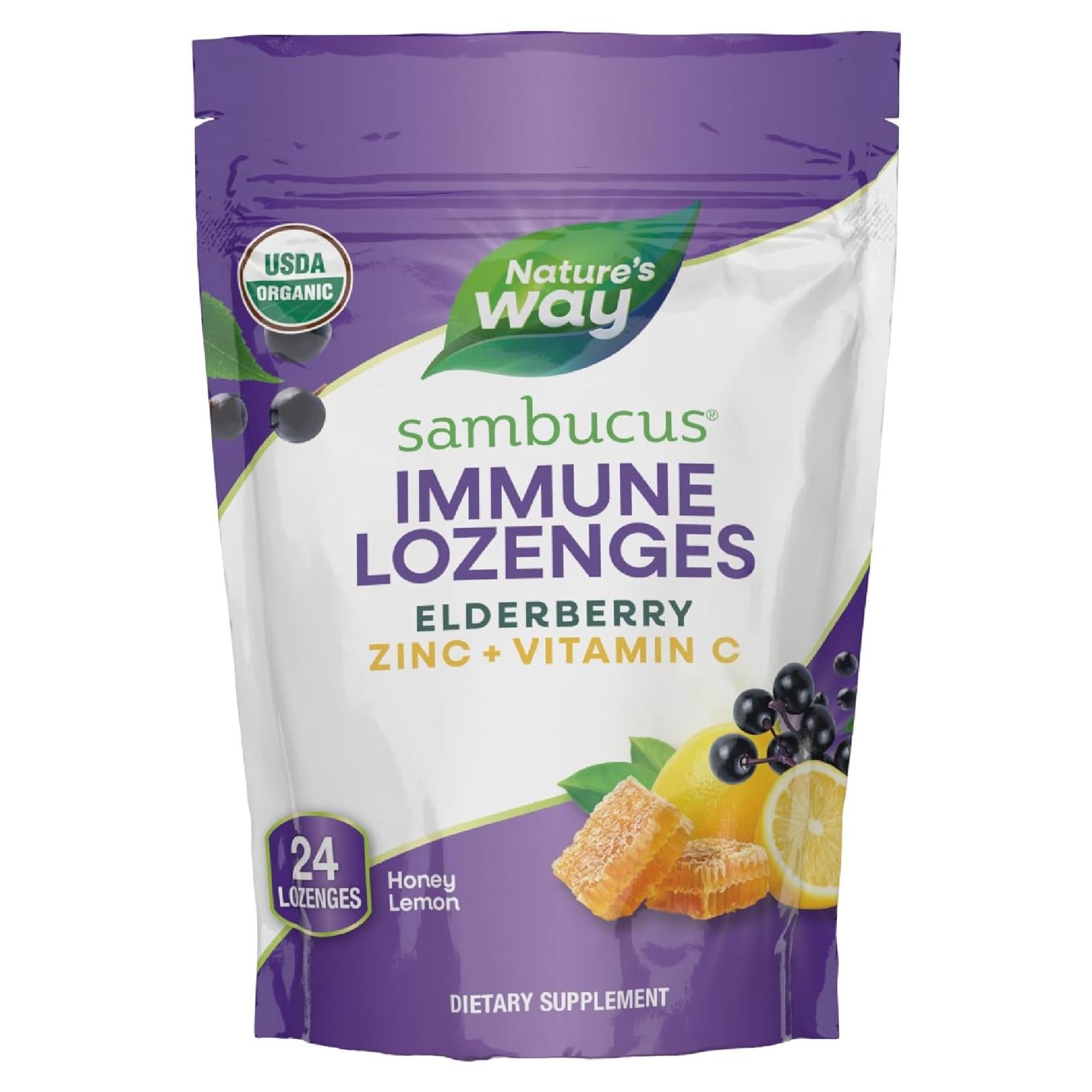 Lozenges Inmunes Nature's Way 24 Unidades Zinc Vitamina C
