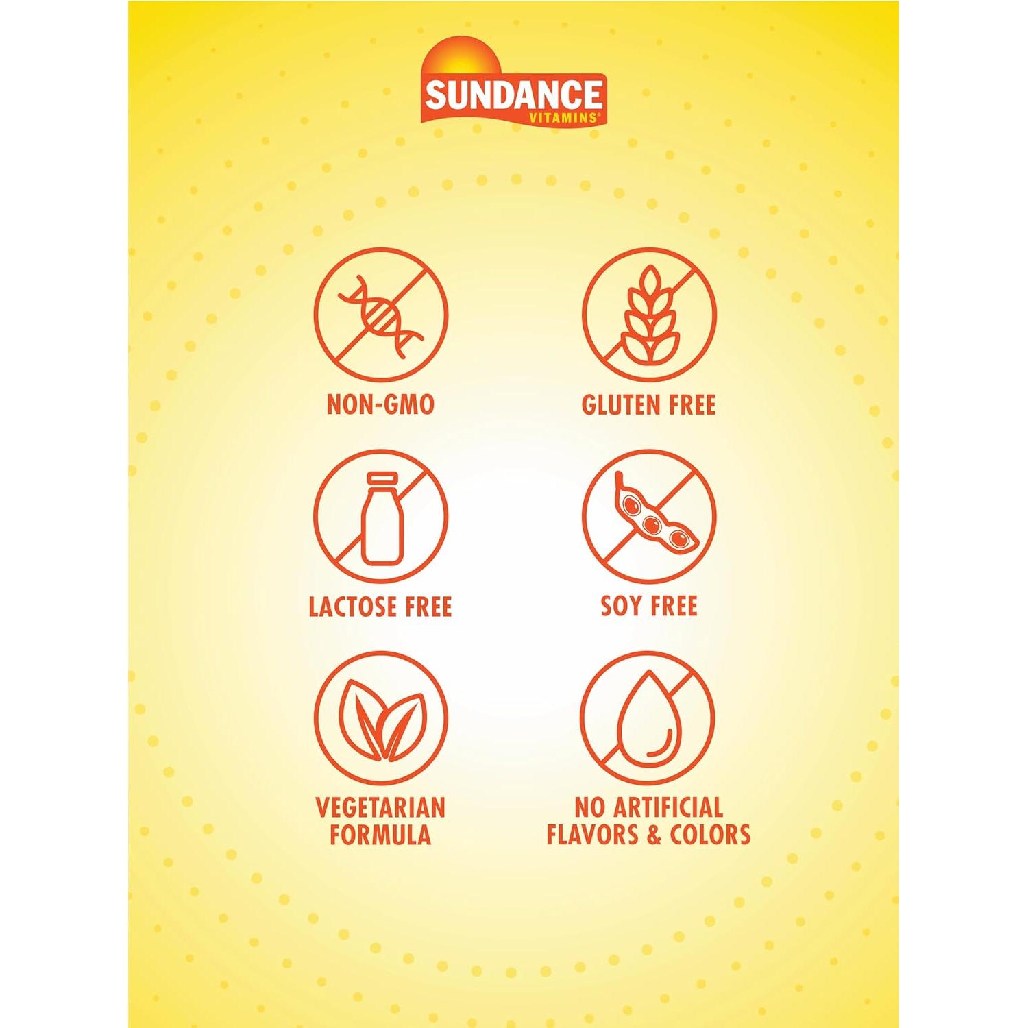 Vitamina C Masticable Sundance 1000mg 90 Tabletas Sabor Naranja