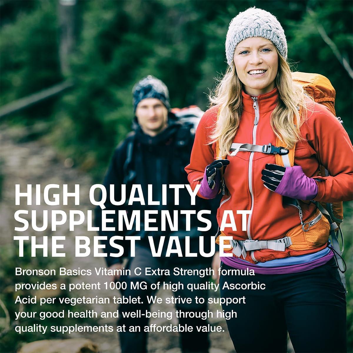 Vitamina C 1000mg Bronson - 100 Tabletas Vegetarianas