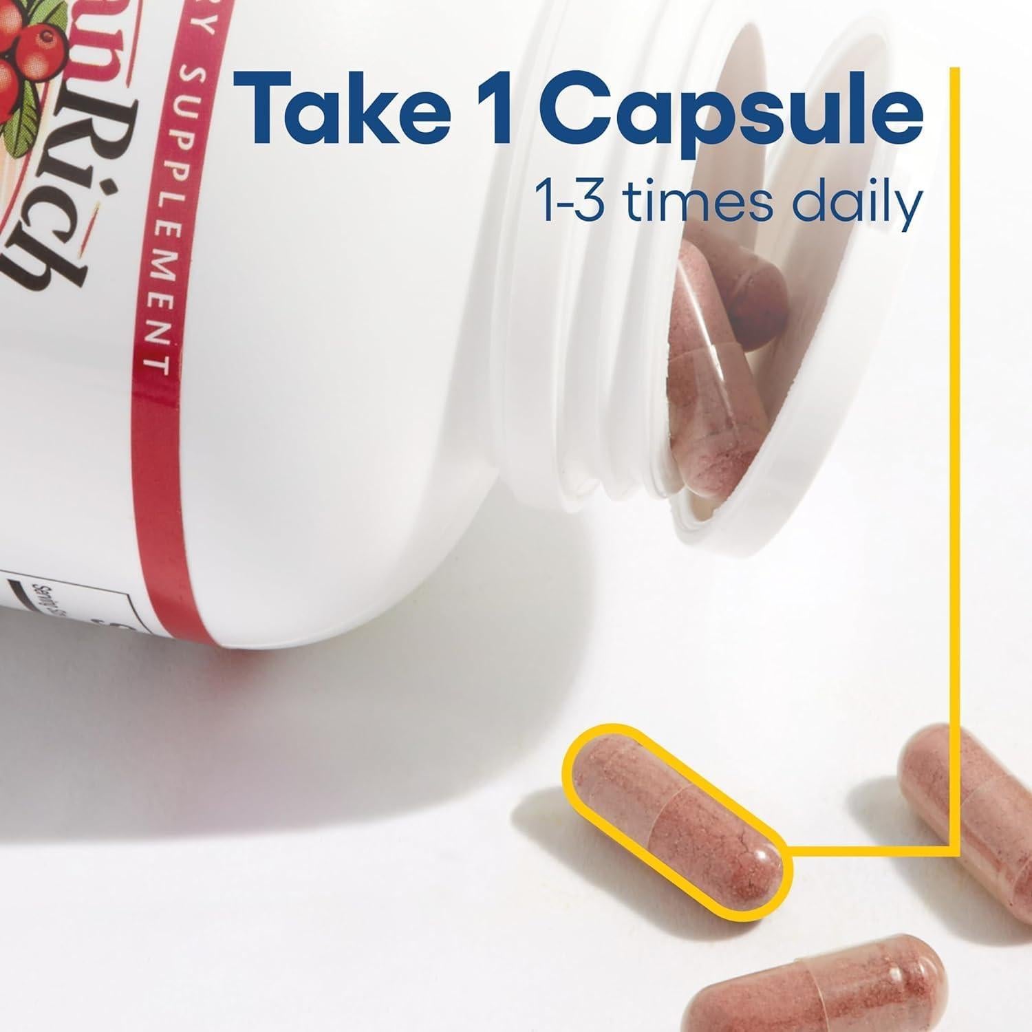 Cápsulas de Arándano Natural Factors 500 mg, 180 Unidades