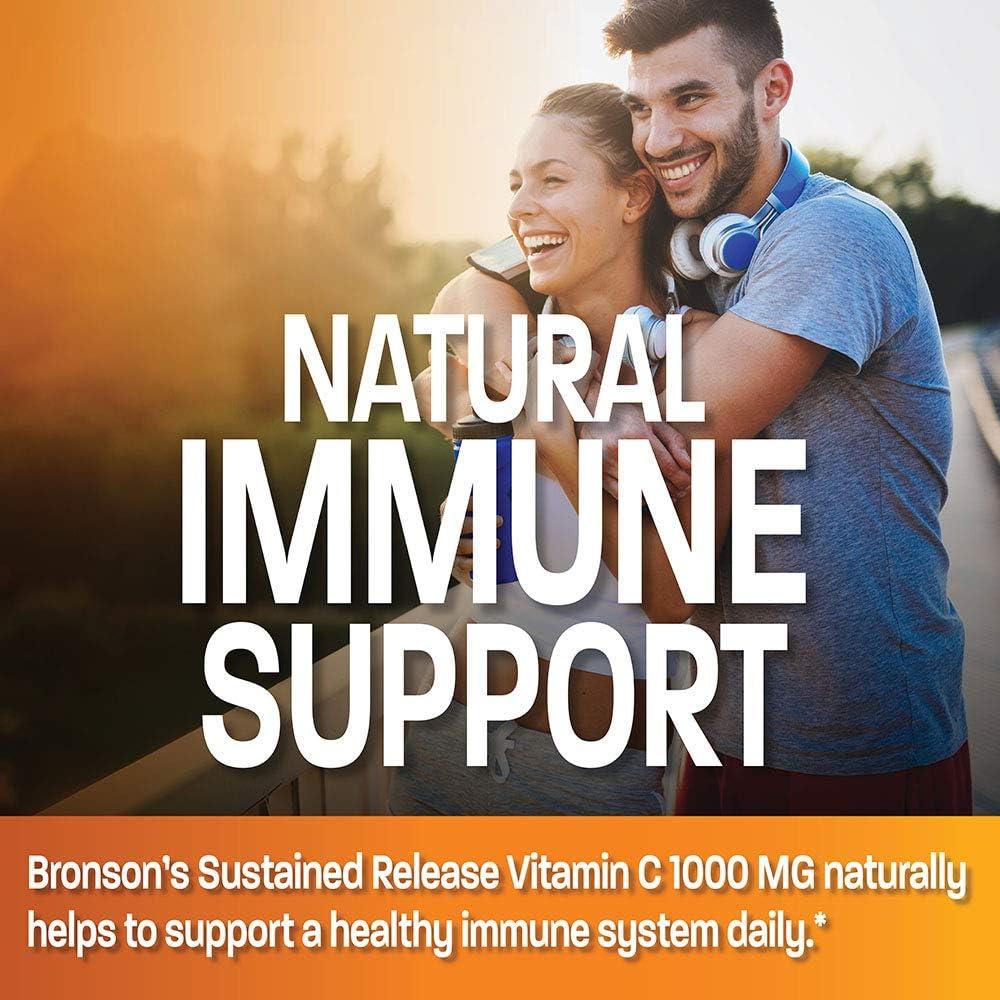 Vitamina C 1000 mg Bronson Liberación Prolongada 250 Tabletas