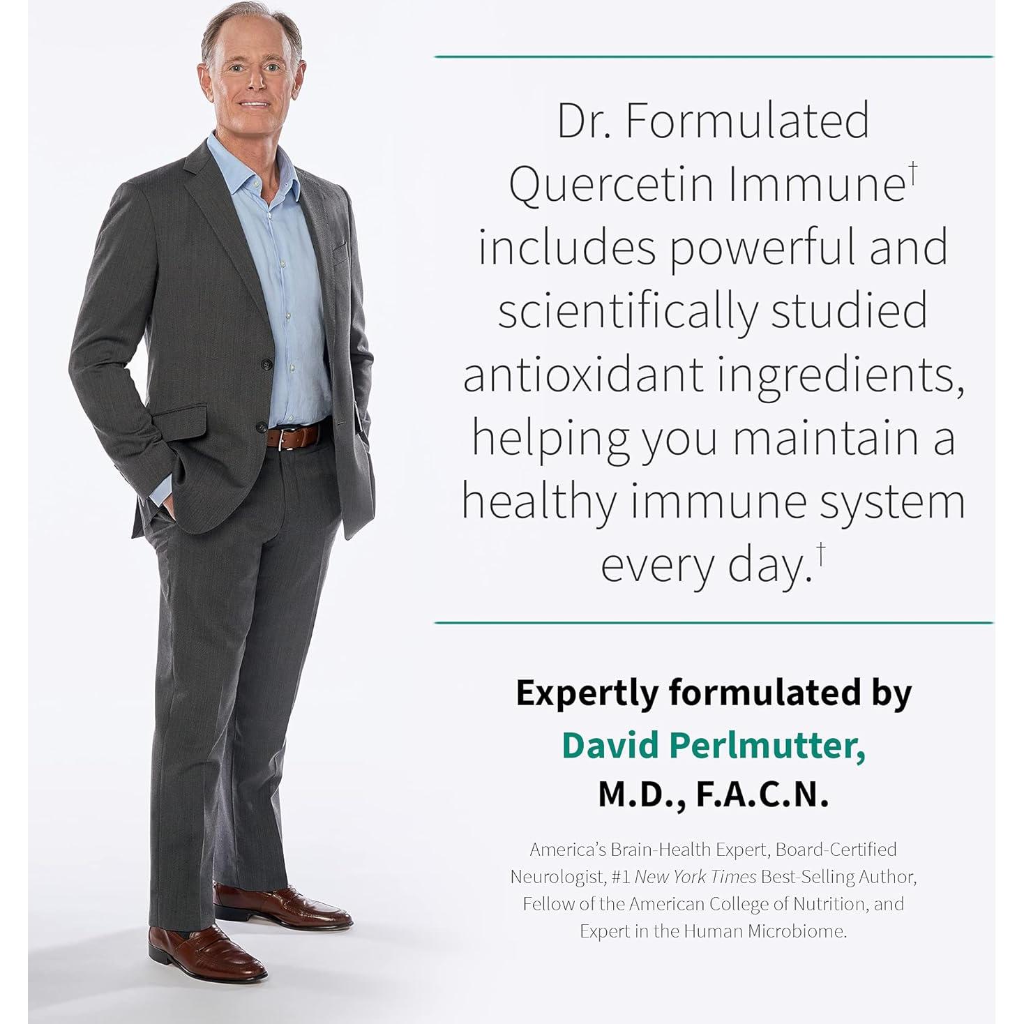 Suplemento Inmunológico Garden of Life Quercetina 30 Tabletas