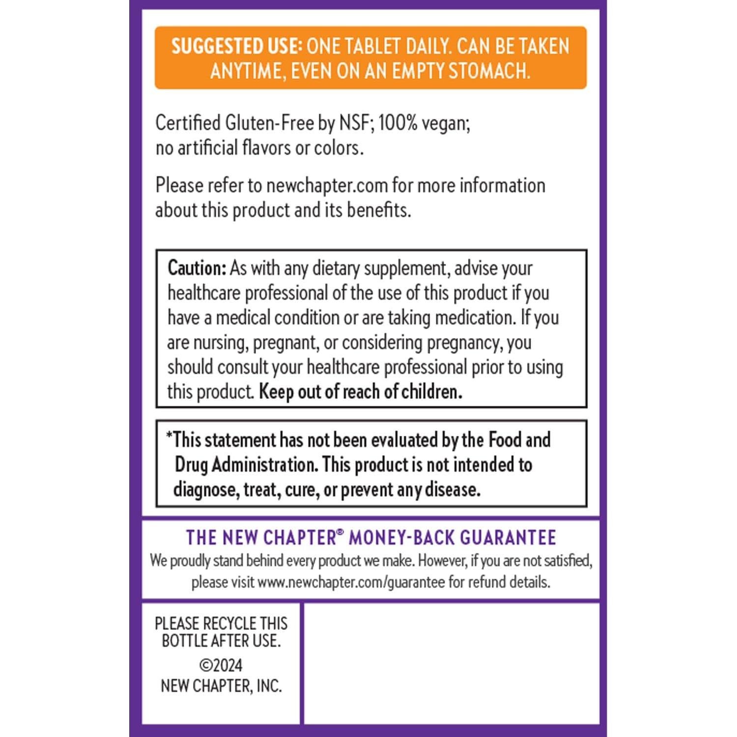 Vitamina C Fermentada Nueva Capítulo 60 Tabletas Inmunidad