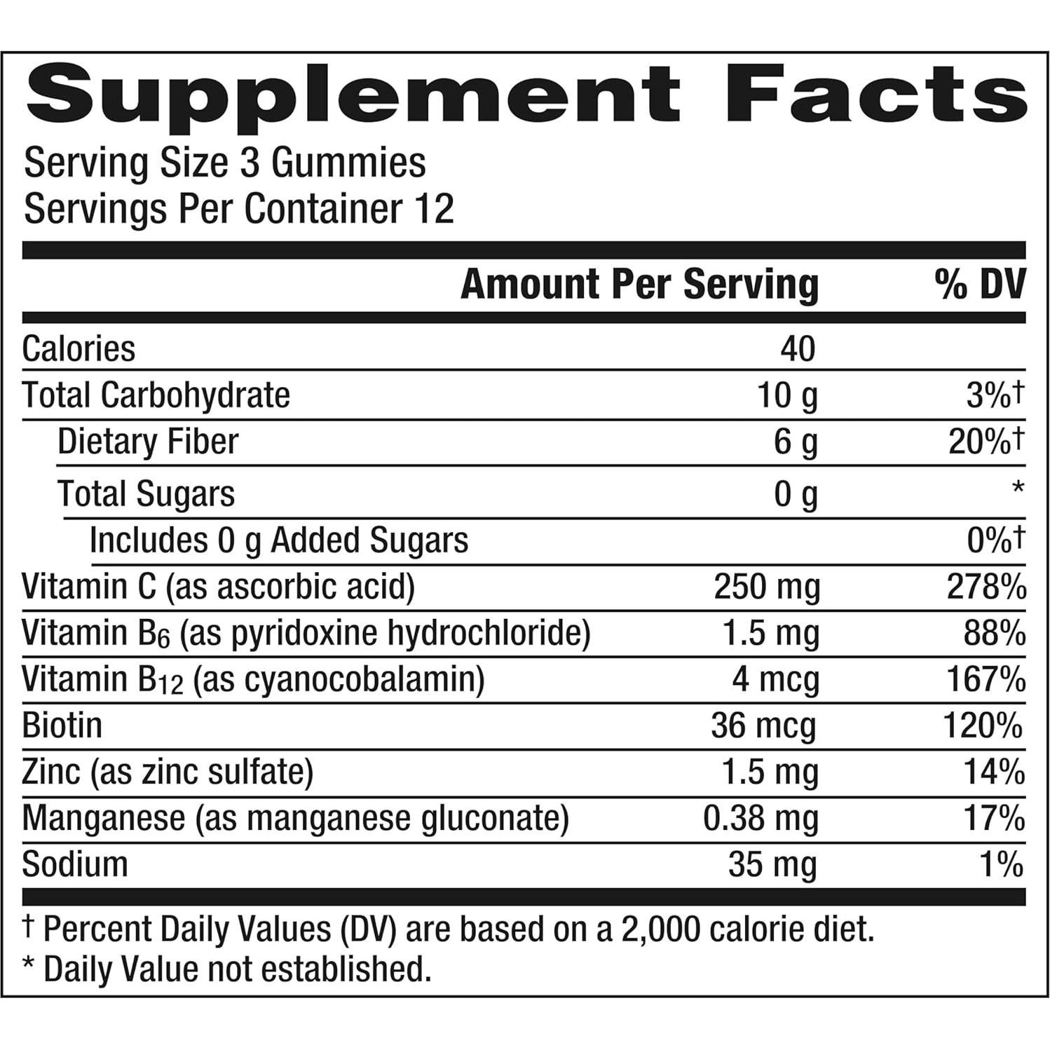 Gomas para Adultos Emergen-C Sin Azúcar 36 Unidades 250 mg Vitamina C