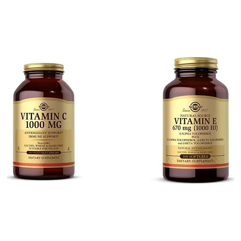 Solgar Vitamina C 1000 mg 250 Cápsulas Vegetales - Antioxidante