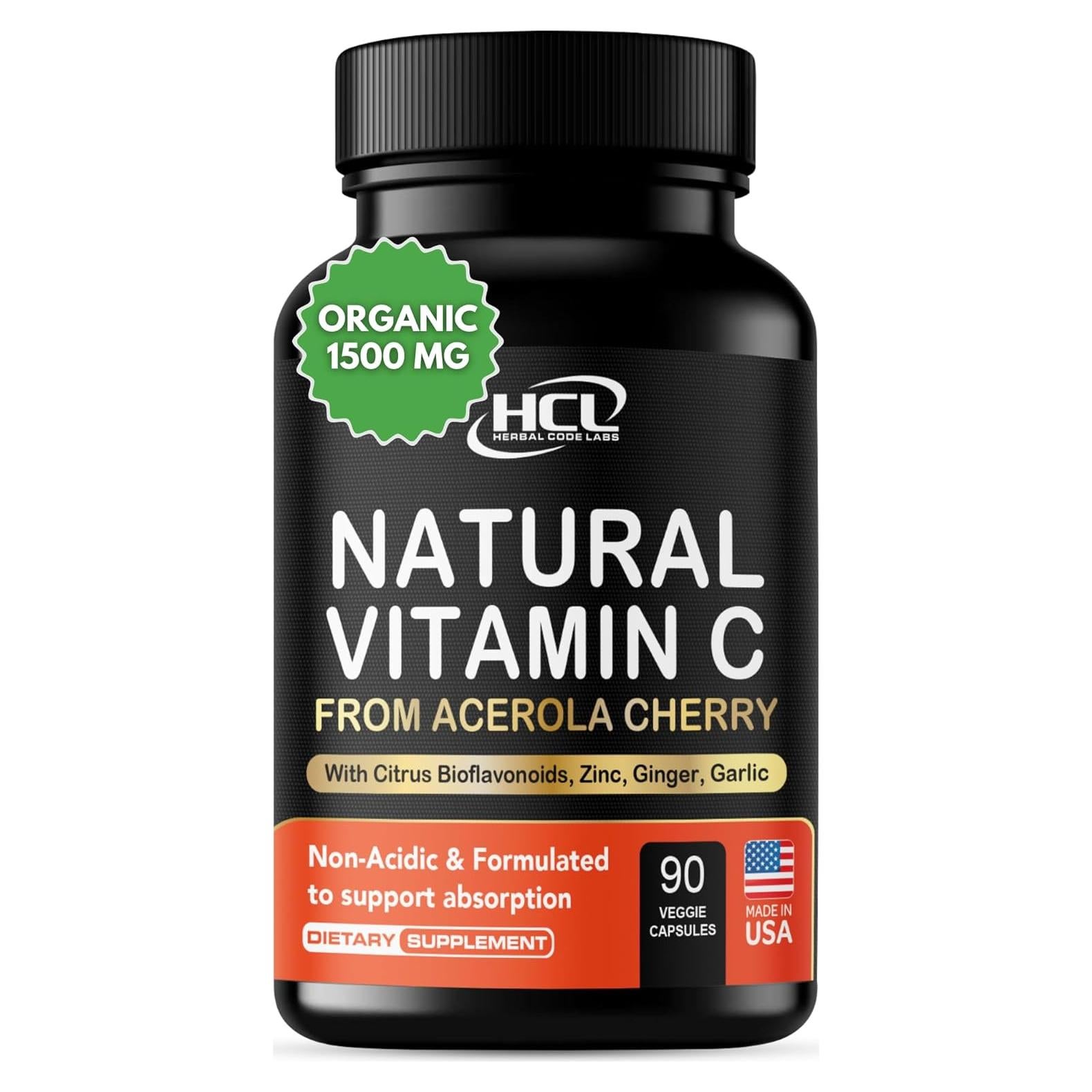 Vitamina C Acerola Orgánica HCL - Alta Absorción 100g