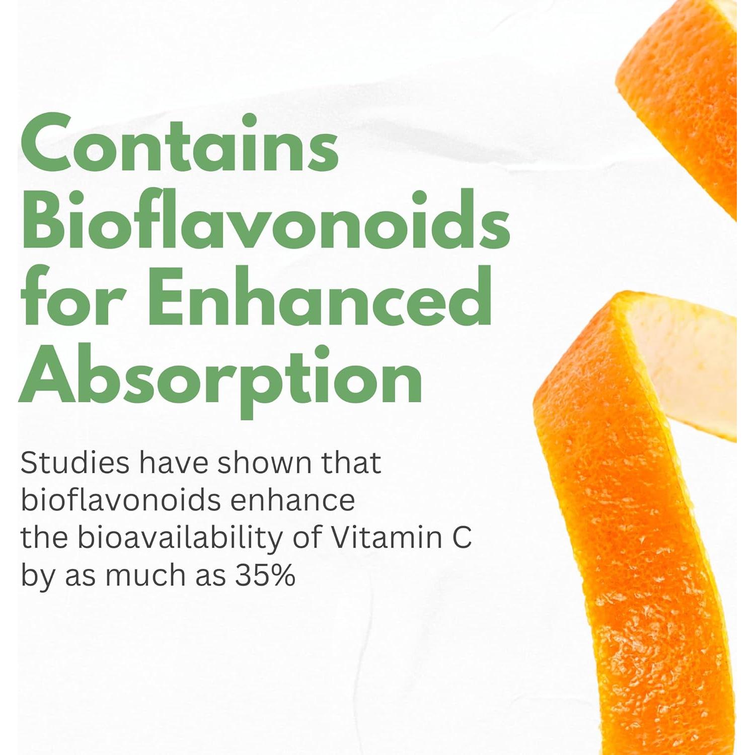 Vitamina C Natural en Polvo HCL Herbal Code 90 Porciones