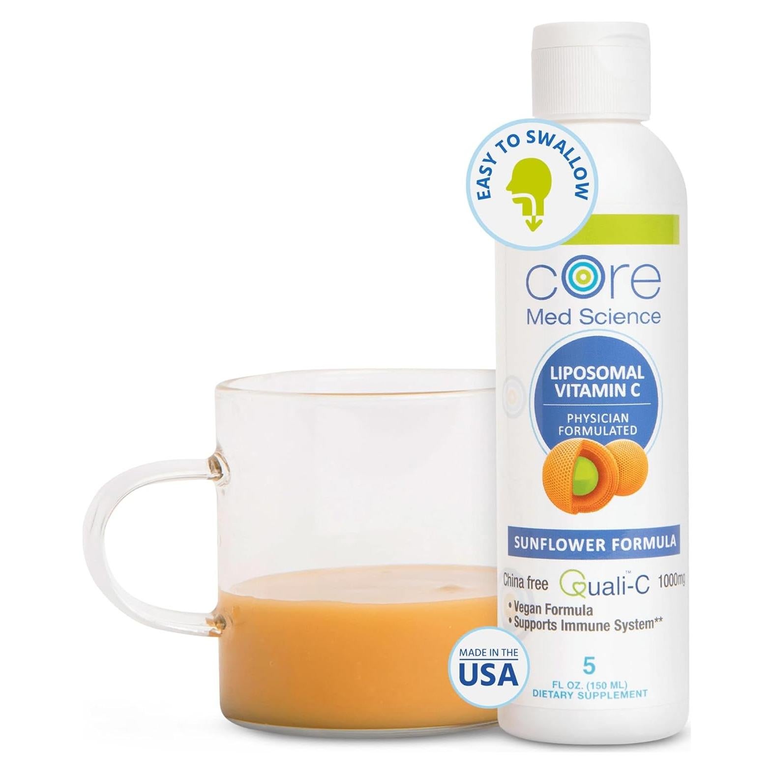 Vitamina C Liposomal 1000mg Core Med Science 148ml Girasol