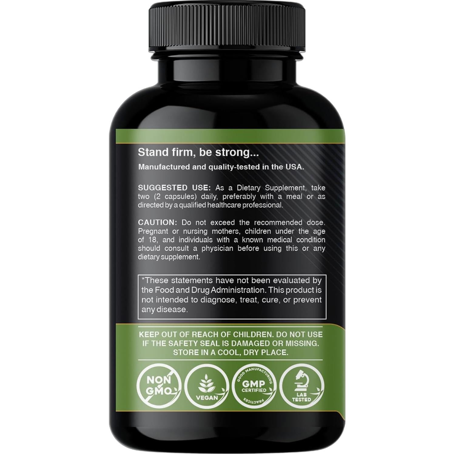 Quercetina 500mg con Vitamina C, D3 y Zinc - 120 Cápsulas