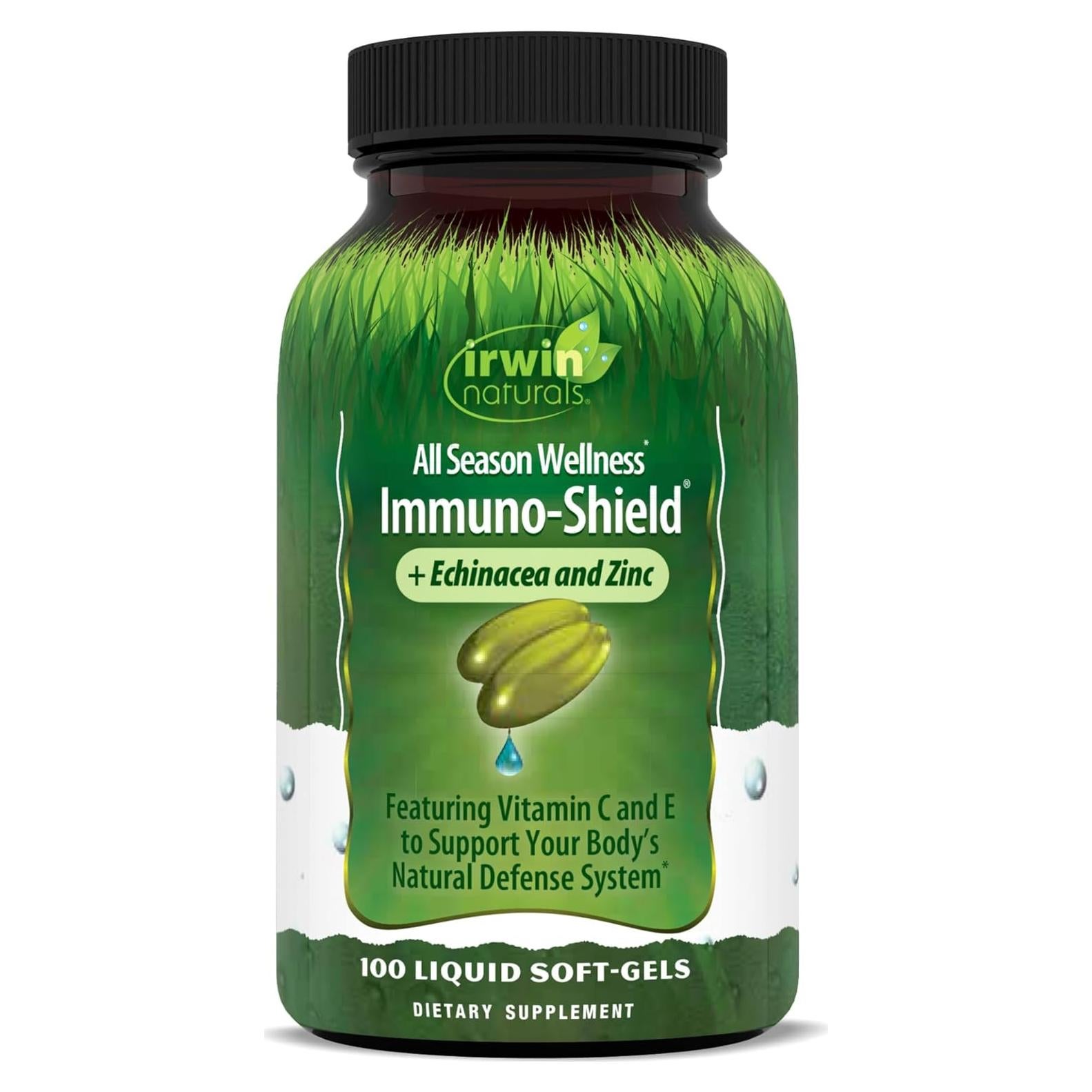Irwin Naturals Escudo Inmunológico 100 Gelatinas Blandas 322g
