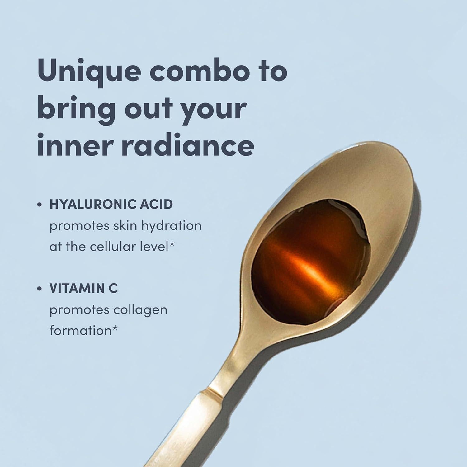 NeoCell Ácido Hialurónico Líquido 473 ml con Vitamina C y Baya