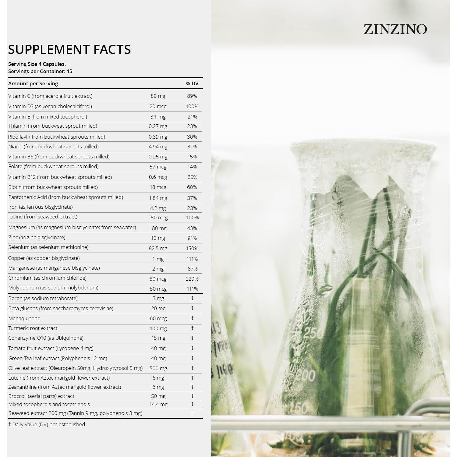 Suplemento Inmunológico Xtend+ Zinzino - 60 Cápsulas Veganas