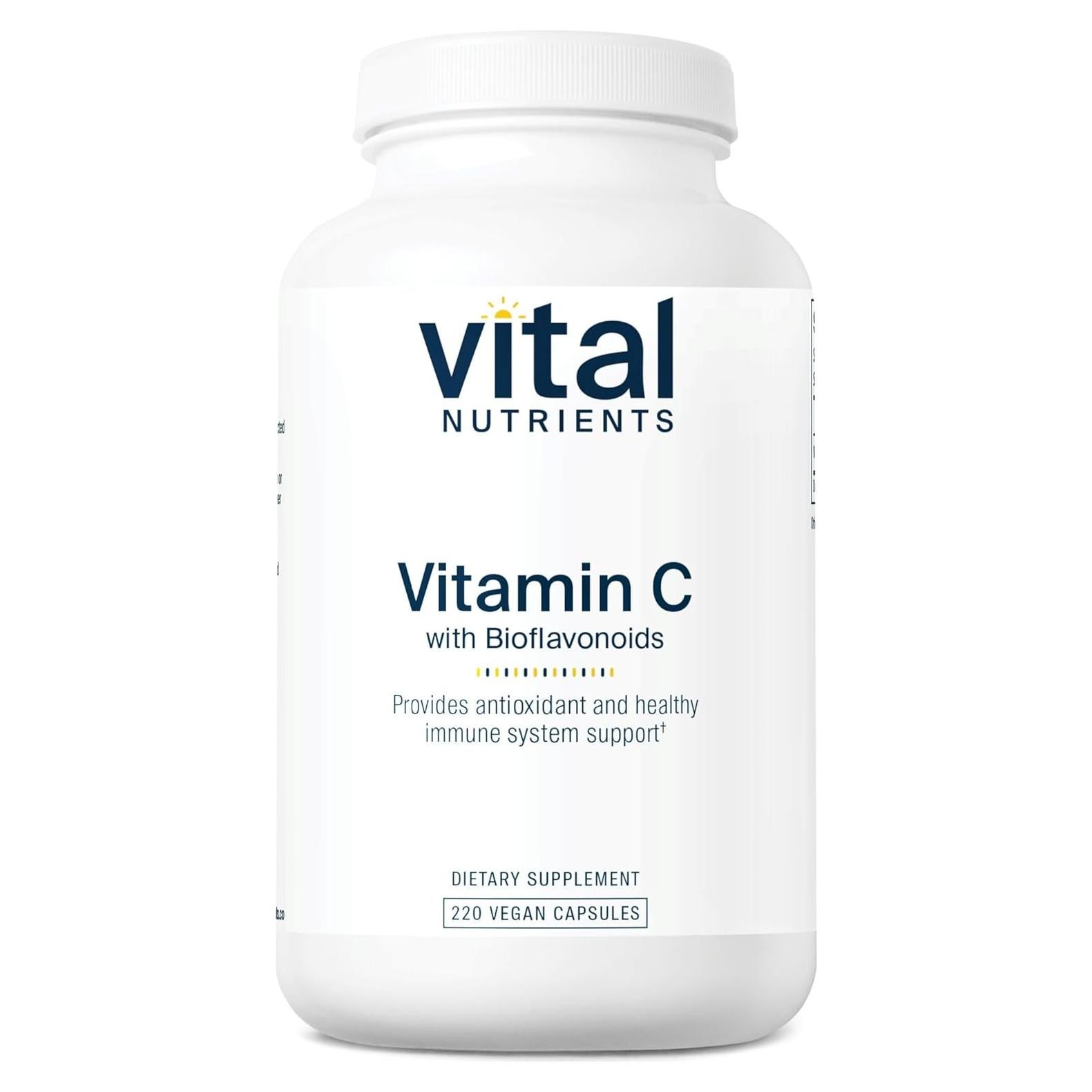 Suplemento Vegano Vitamina C 1000mg + Bioflavonoides 500mg