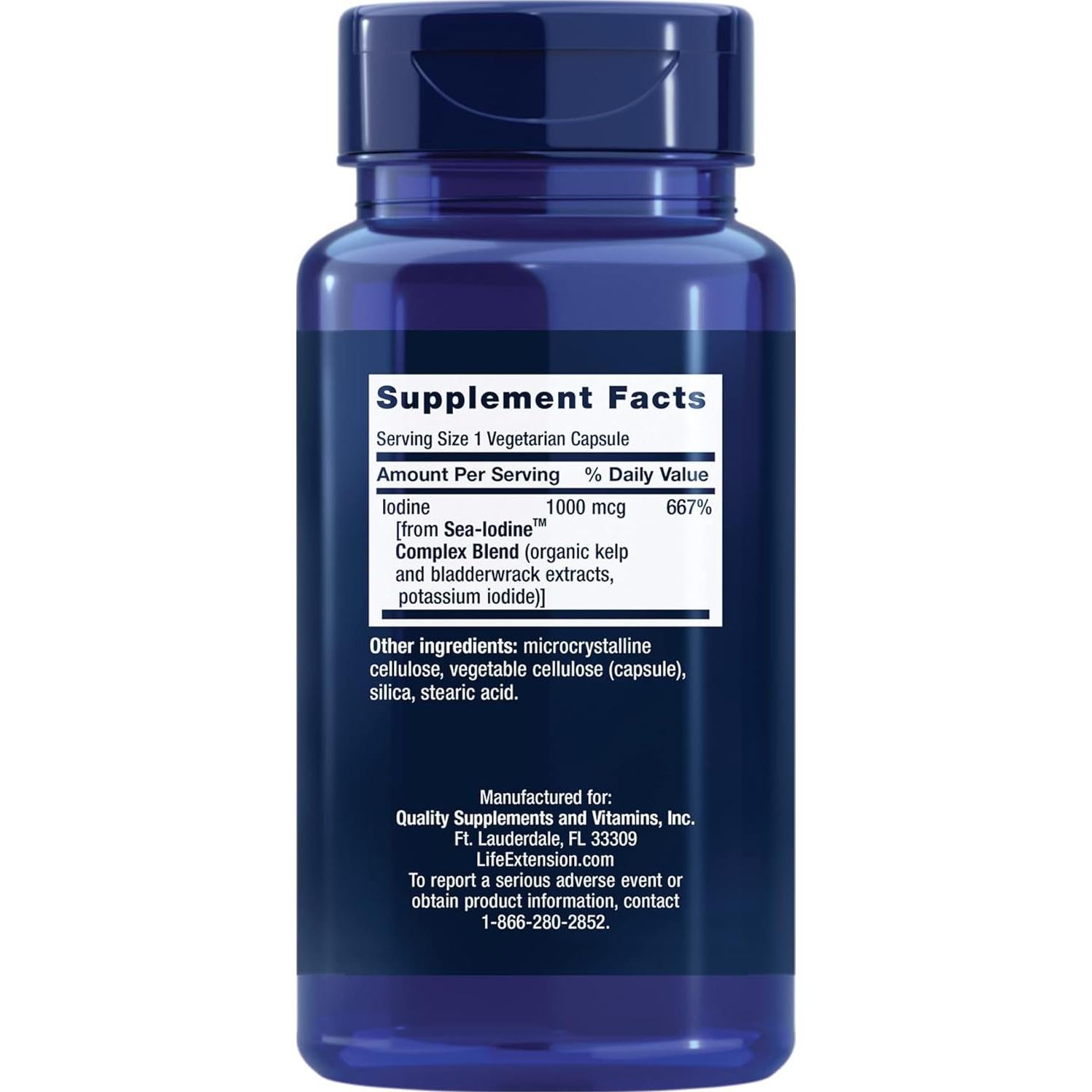 Suplemento Zinc 30mg + Algas Marinas Kelp 150mcg - Jardín de Vida