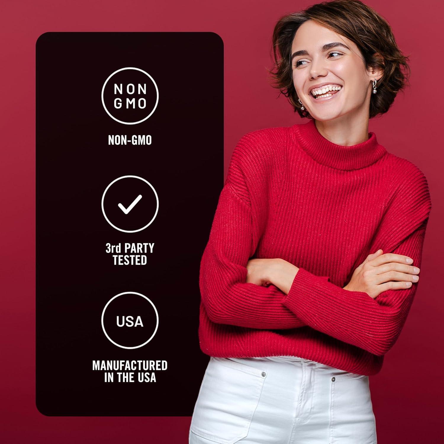 NatureWise Pastillas de Arándano 60 Cápsulas - Salud Urinaria