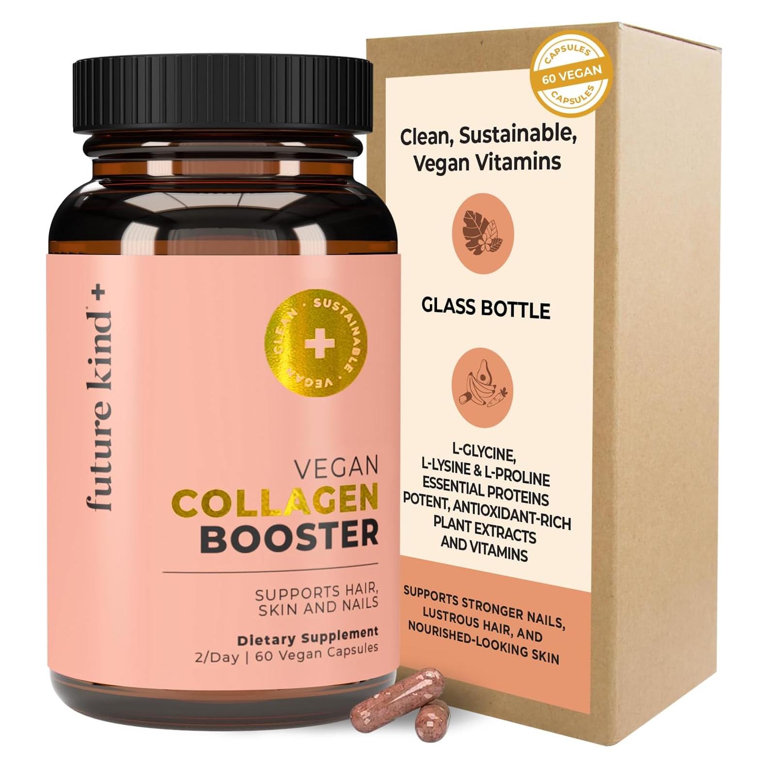 Colágeno Vegano Future Kind con Biotina y Vitamina C - 60 Cápsulas