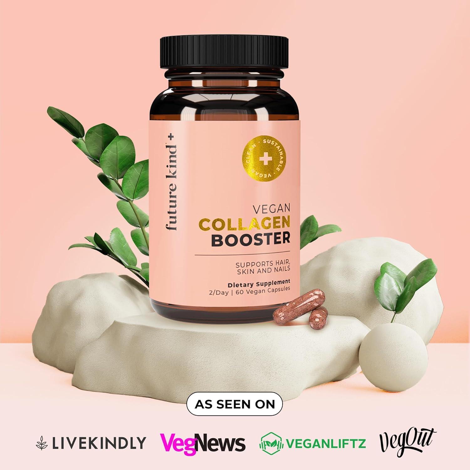 Colágeno Vegano Future Kind con Biotina y Vitamina C - 60 Cápsulas