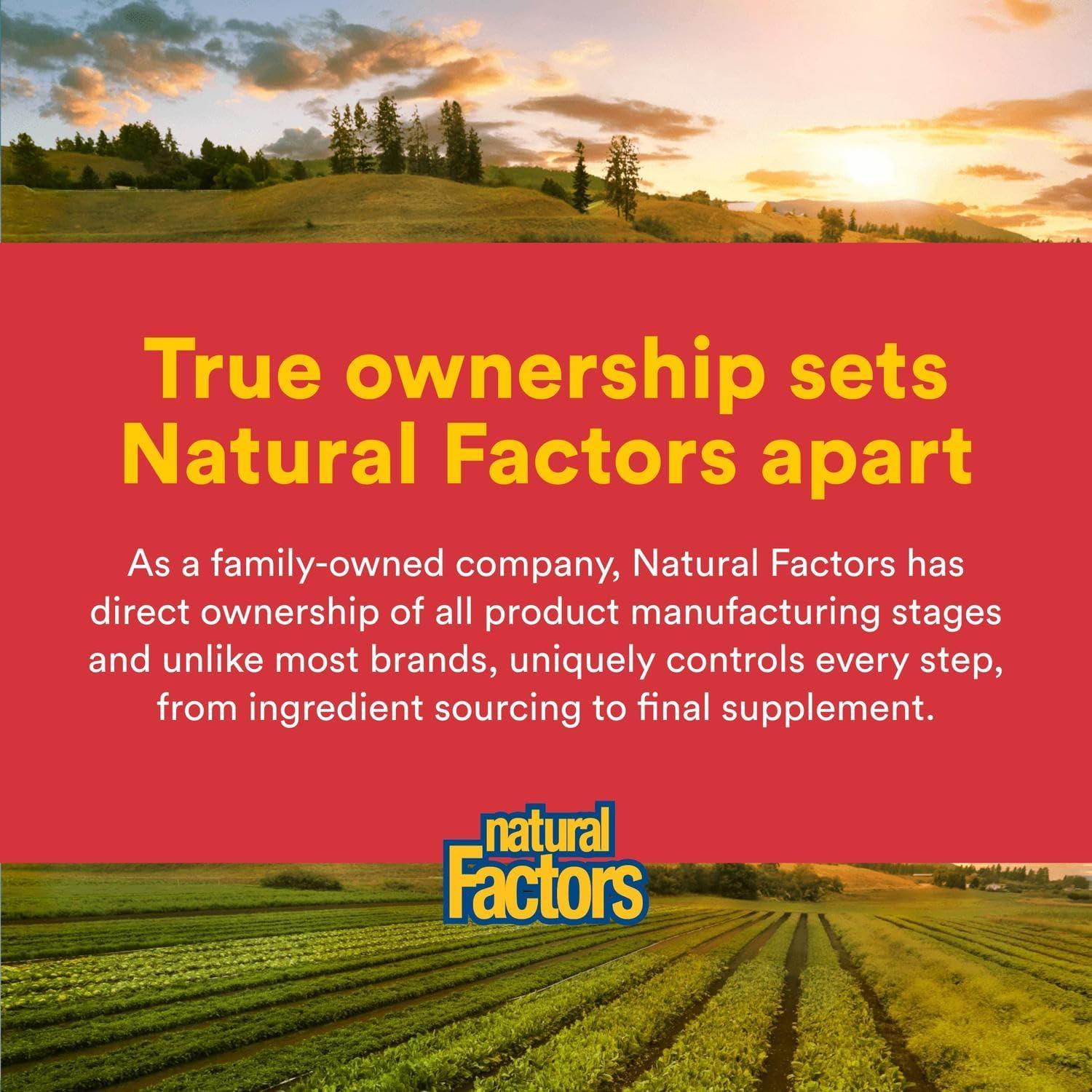 Quercetina 500 mg Factores Naturales - 60 Cápsulas Veganas