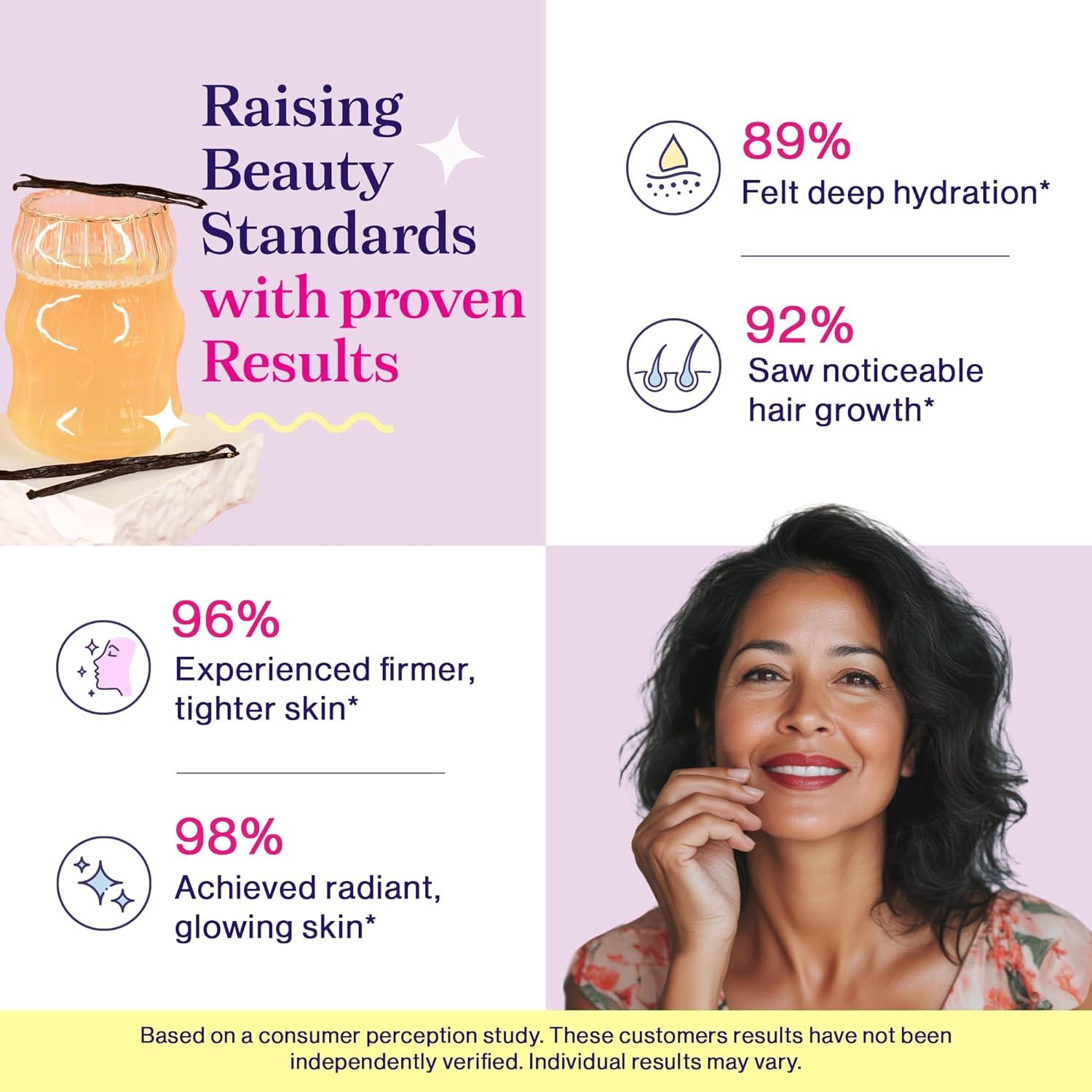 Mezcla de Belleza Colágeno 11 en 1 Vainilla Francesa 20 Porciones