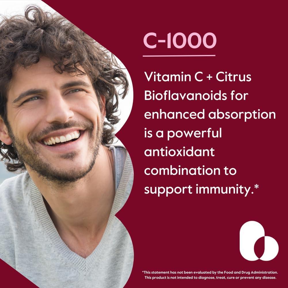 Vitamina C 1000mg Bestvite 120 Cápsulas Vegetarianas Vegano