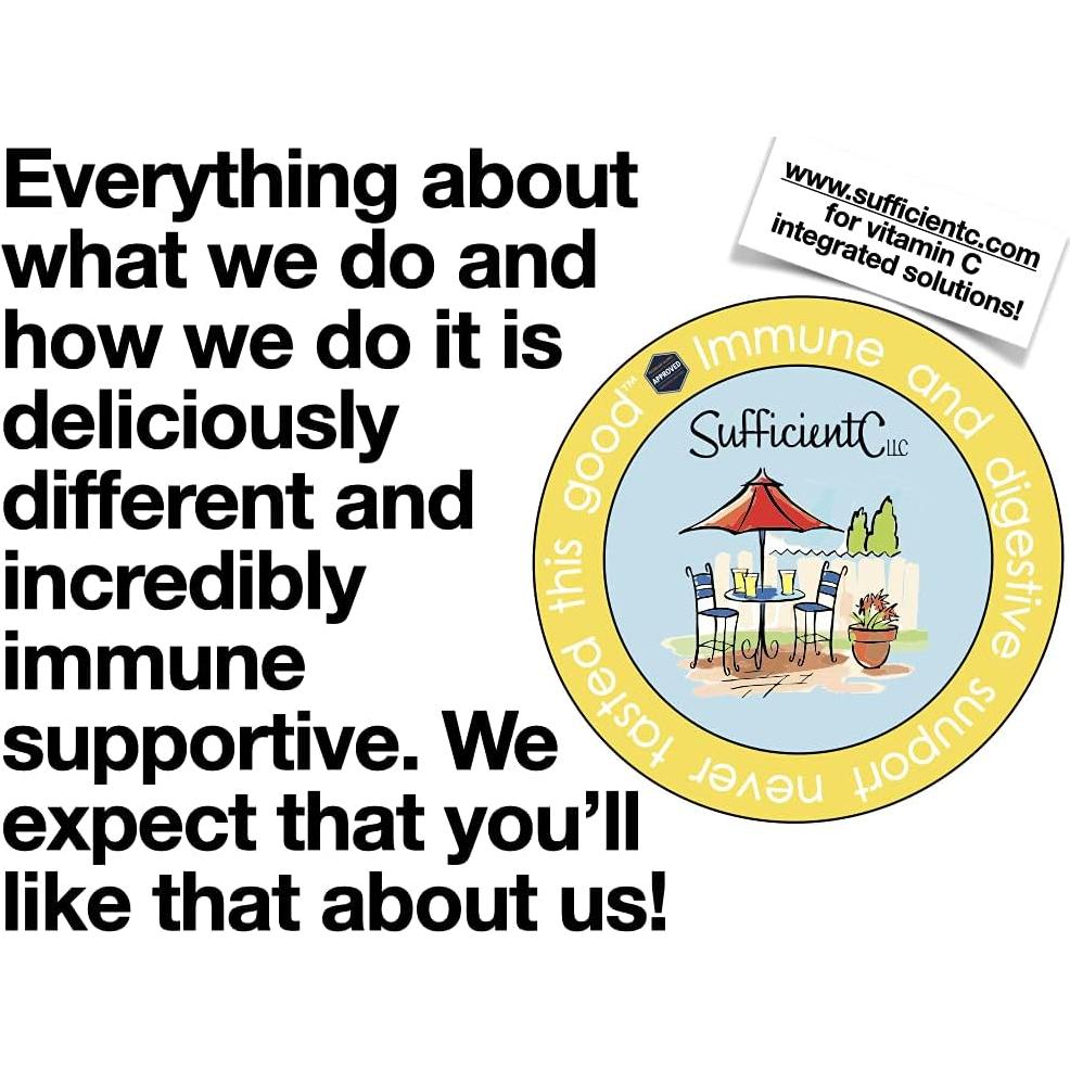 Suficiente-C Bebida Inmuno-Ade 125g Vitamina C Limón Durazno