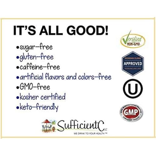 Suficiente-C Bebida Inmuno-Ade 125g Vitamina C Limón Durazno