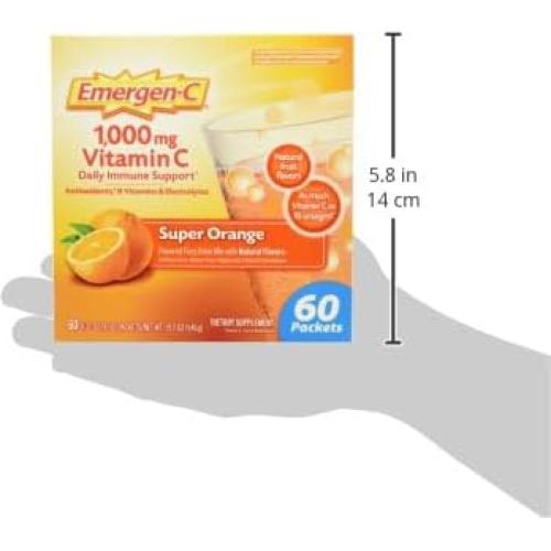 Emergen-C Suplemento de Vitamina C 1000 mg 30 Sobres