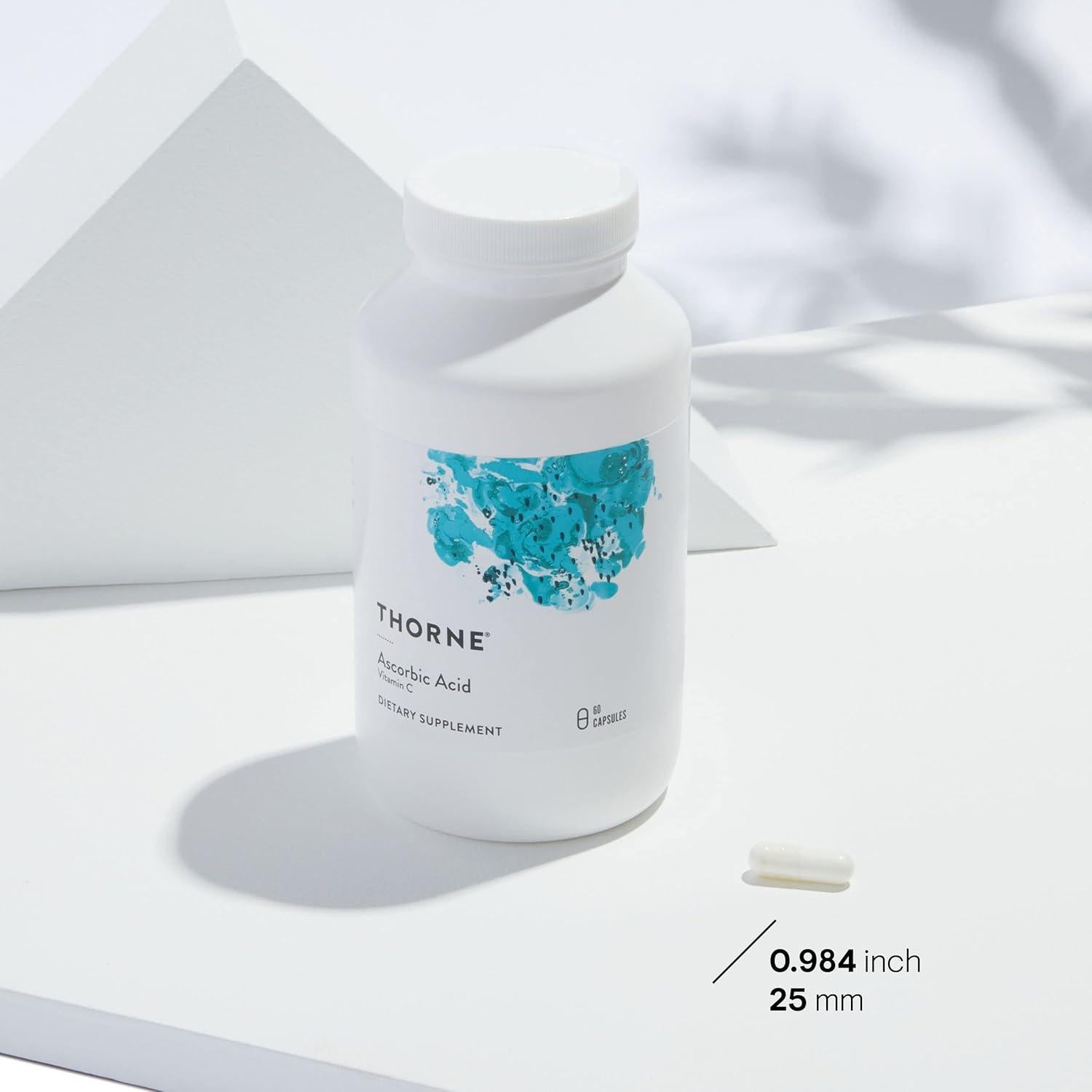 Suplemento de Vitamina C 1000 mg Thorne - 60 Cápsulas