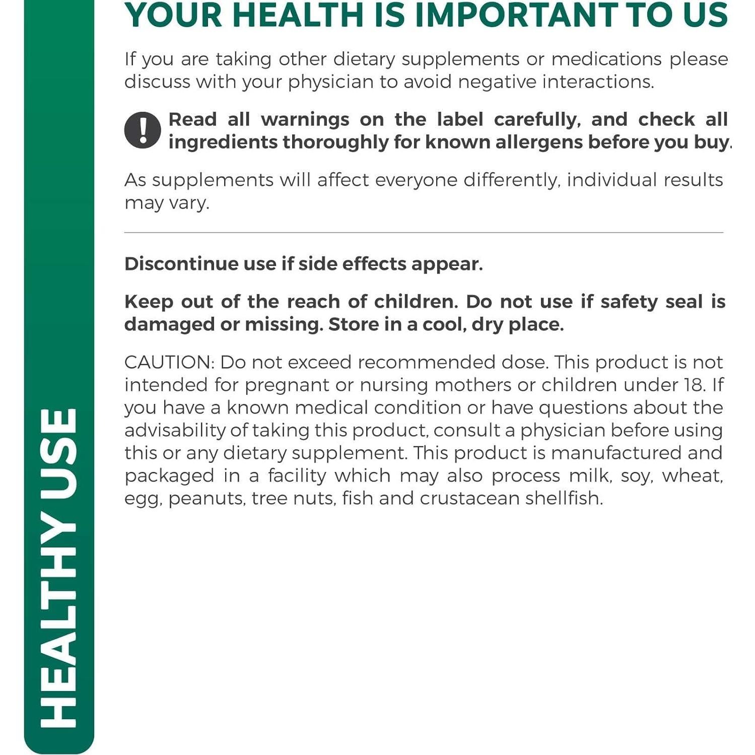 Suplemento Inmunológico Healths Harmony 60 Cápsulas Vitamina C Zinc