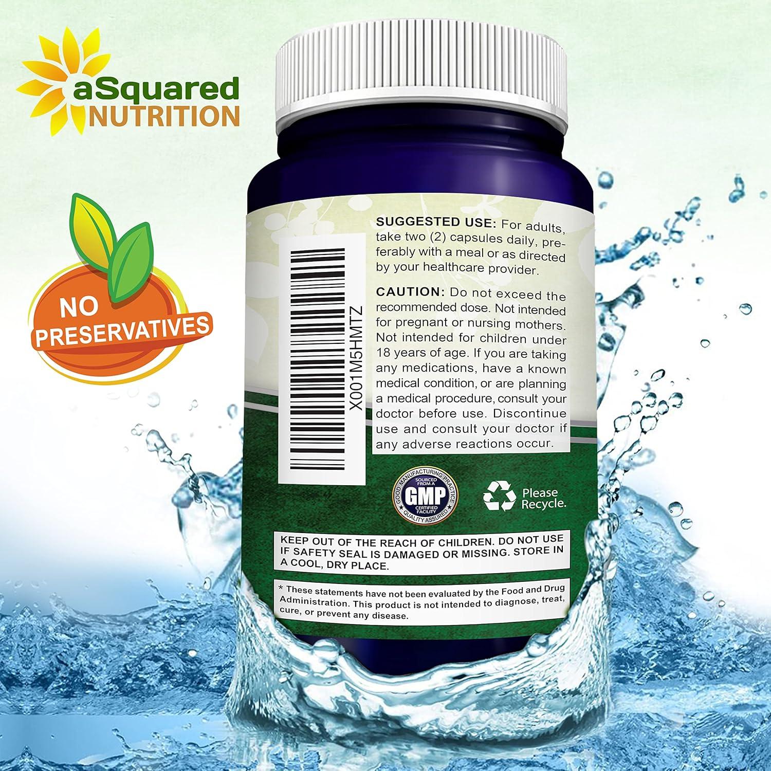 Complejo Liposomal de Vitamina C aSquared Nutrition 1500mg - 180 Cápsulas