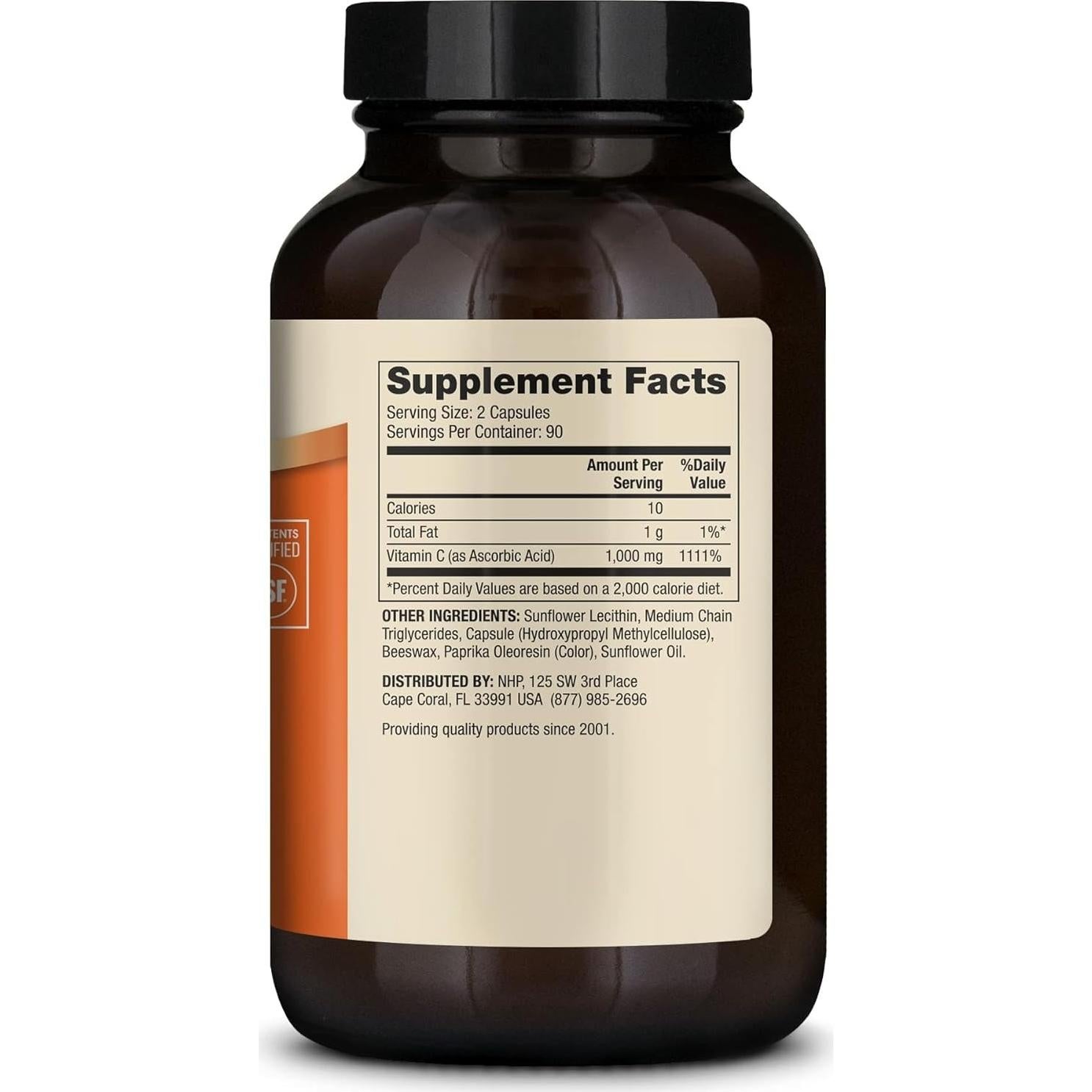 Vitamina C Liposomal Dr. Mercola 1000 mg 180 Cápsulas