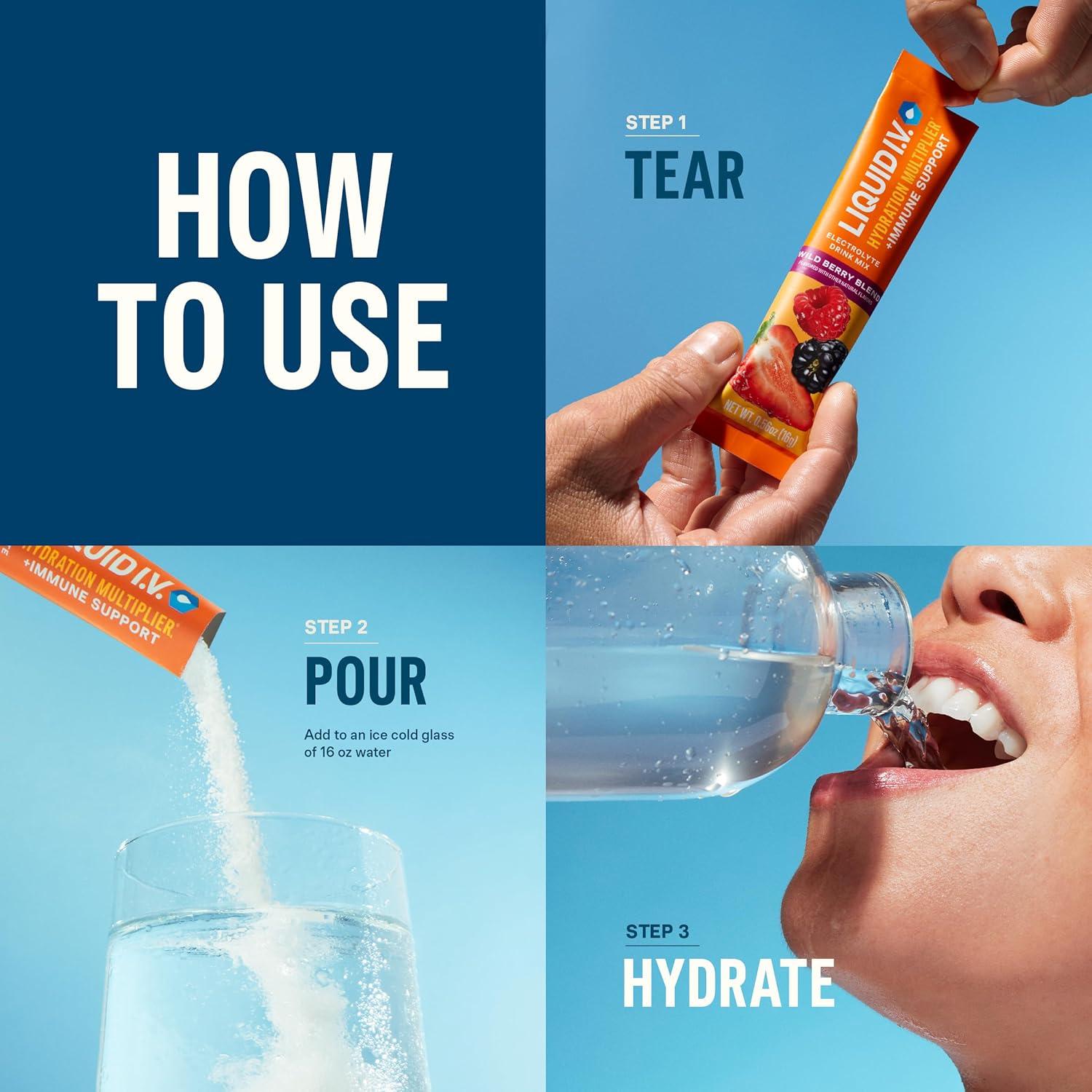 Liquid I.V. Multiplicador de Hidratación Mango Maracuyá 224g