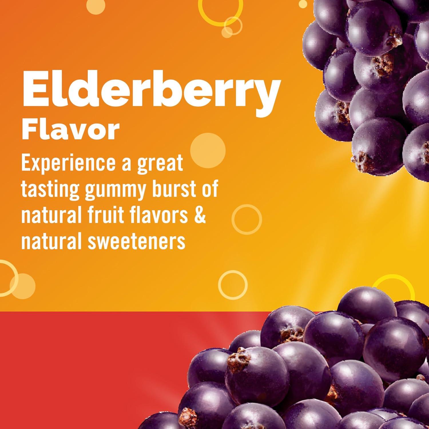 Gomitas de Elderberry Emergen-C 36 unidades - Soporte Inmunológico