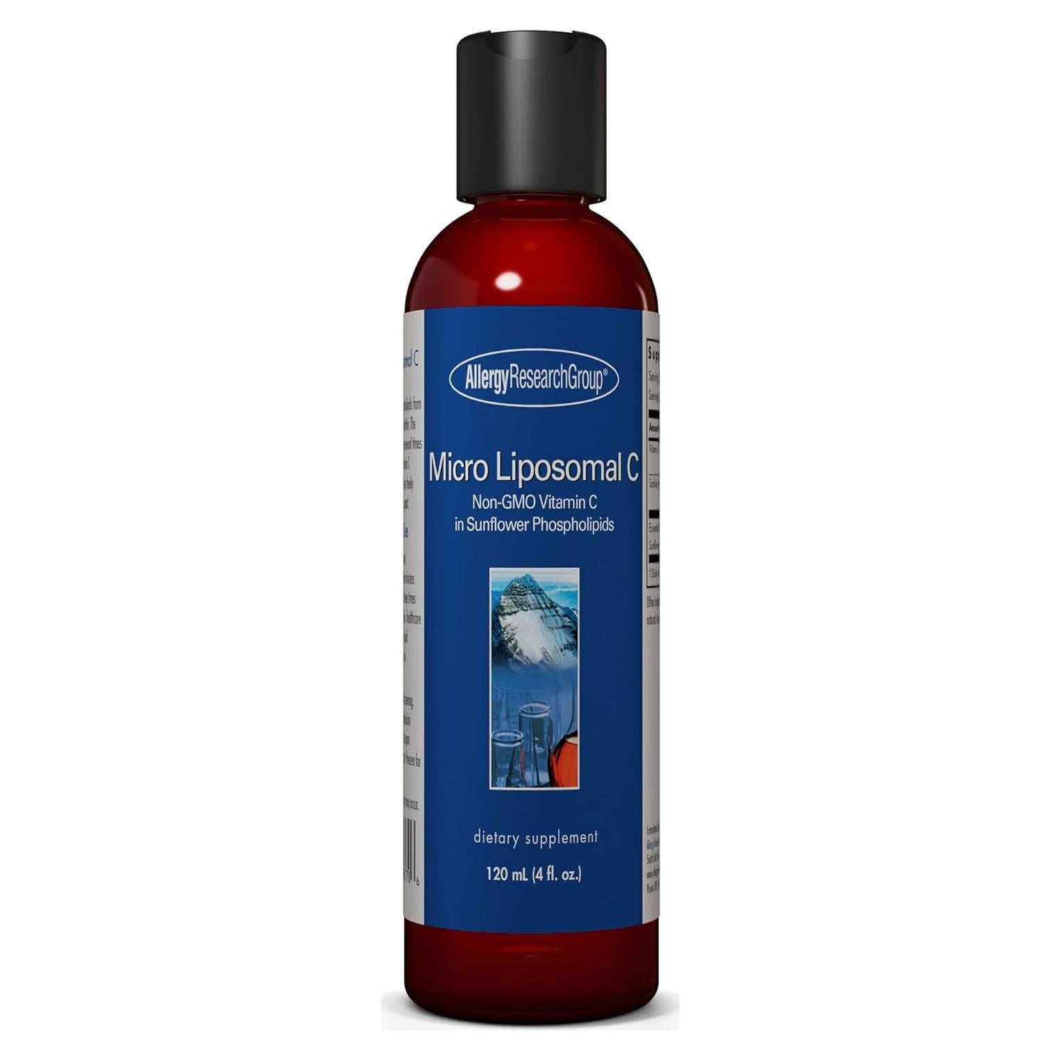 Suplemento Líquido de Vitamina C 1000mg Grupo Alergias 118ml