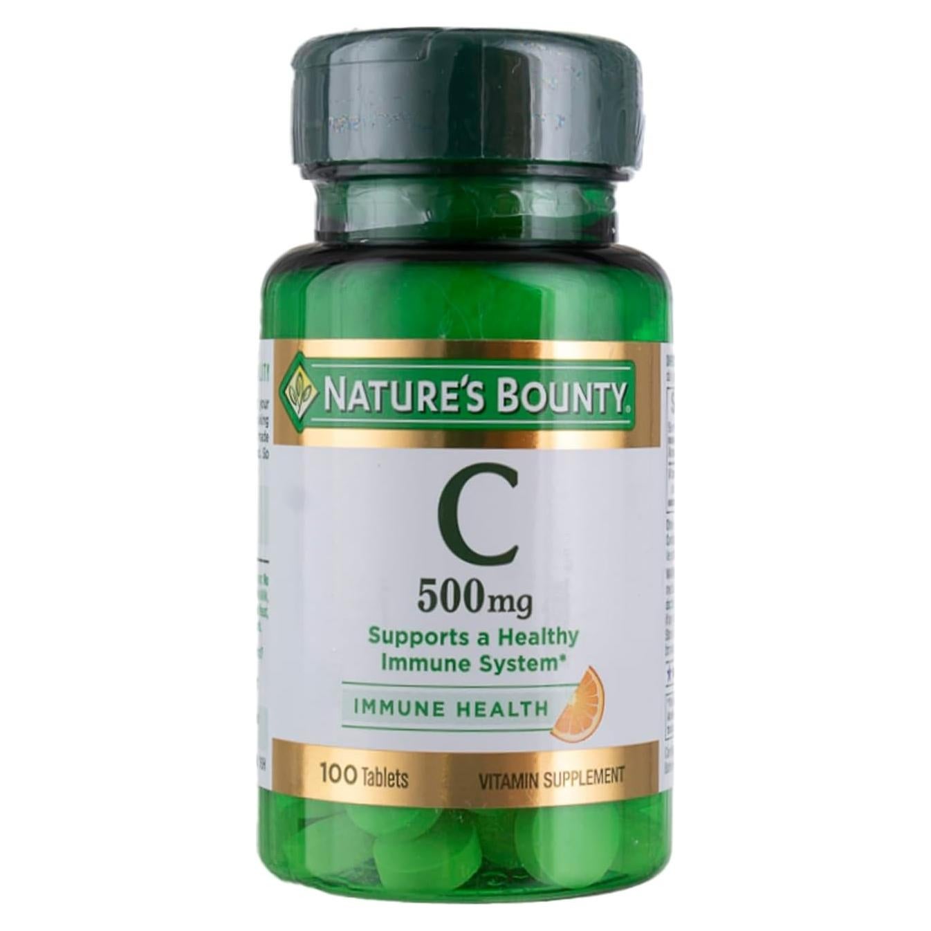 Vitamina C Nature's Bounty 500mg 100 Tabletas